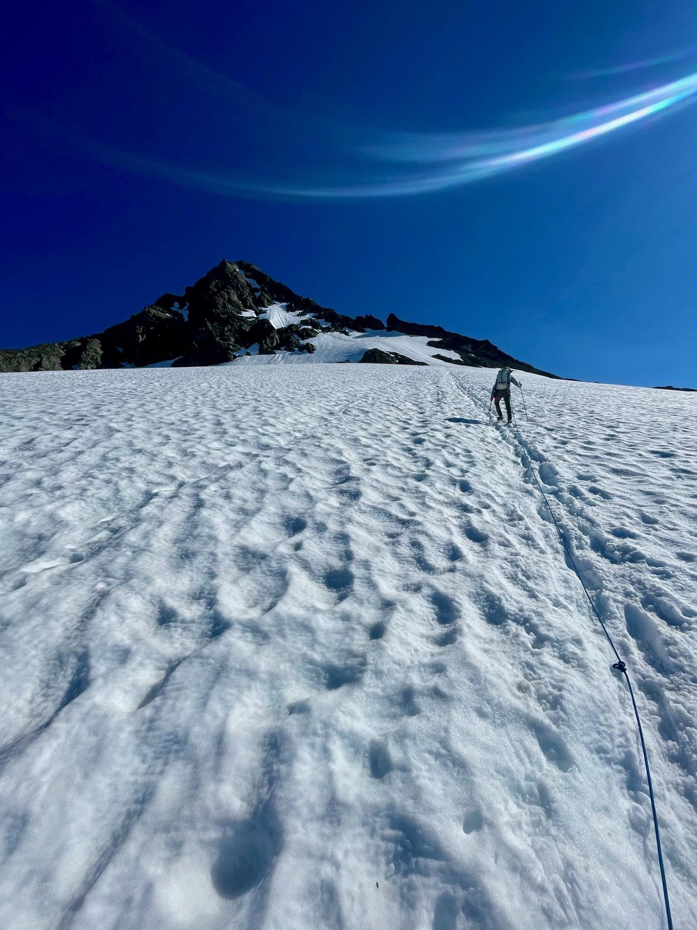   Mt Shuksan's summit pyramid.  