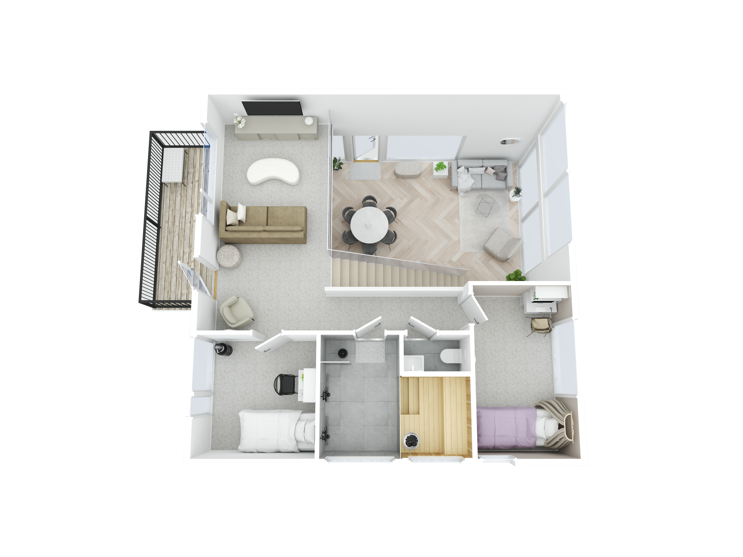 3-D Floor Plan