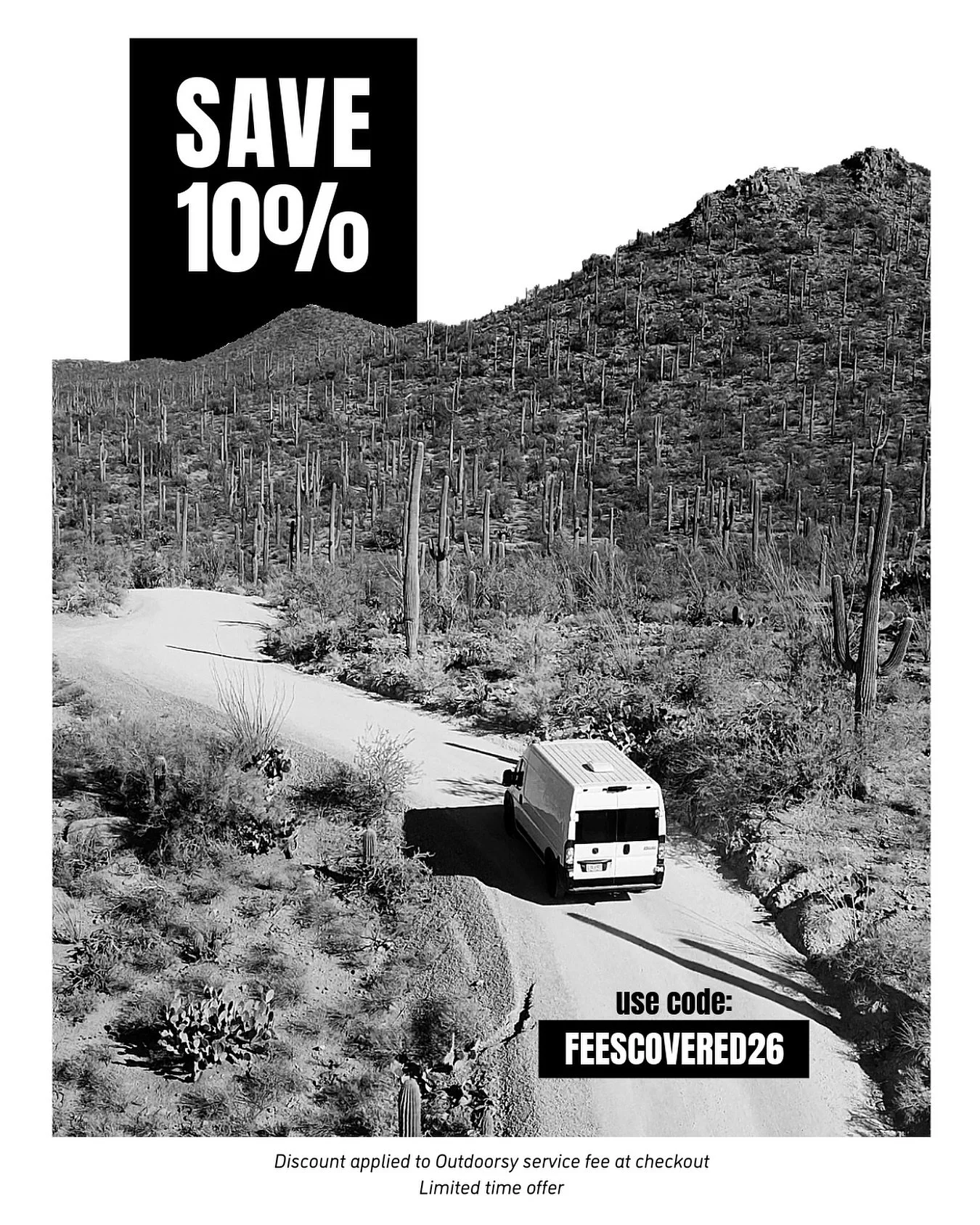 Time to start planning those 2026 adventures! 🏜️🌵

Save 10% off your booking total with code FEESCOVERED26

See you in the sunshine!

#vanlife #campervan #campervanrental
