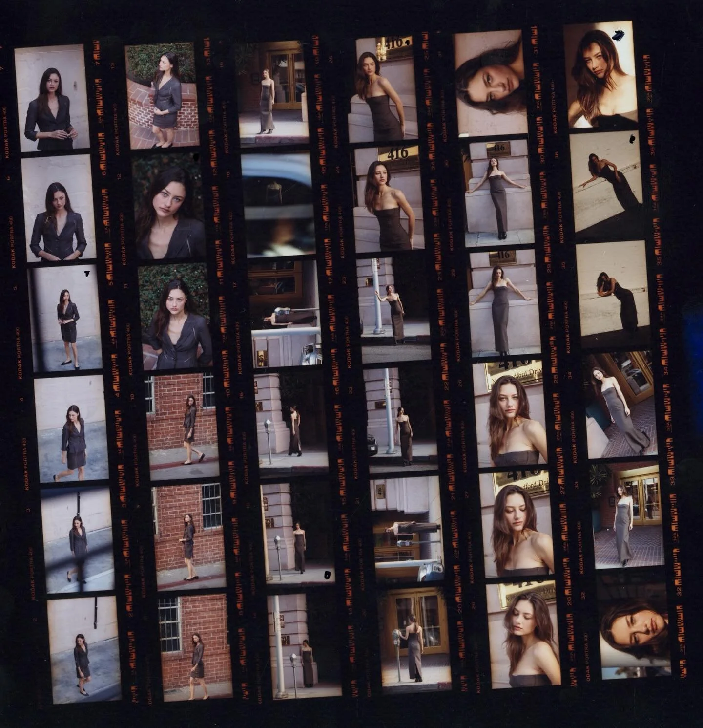 @maelyschance contact sheet made at @colorandblackandwhite