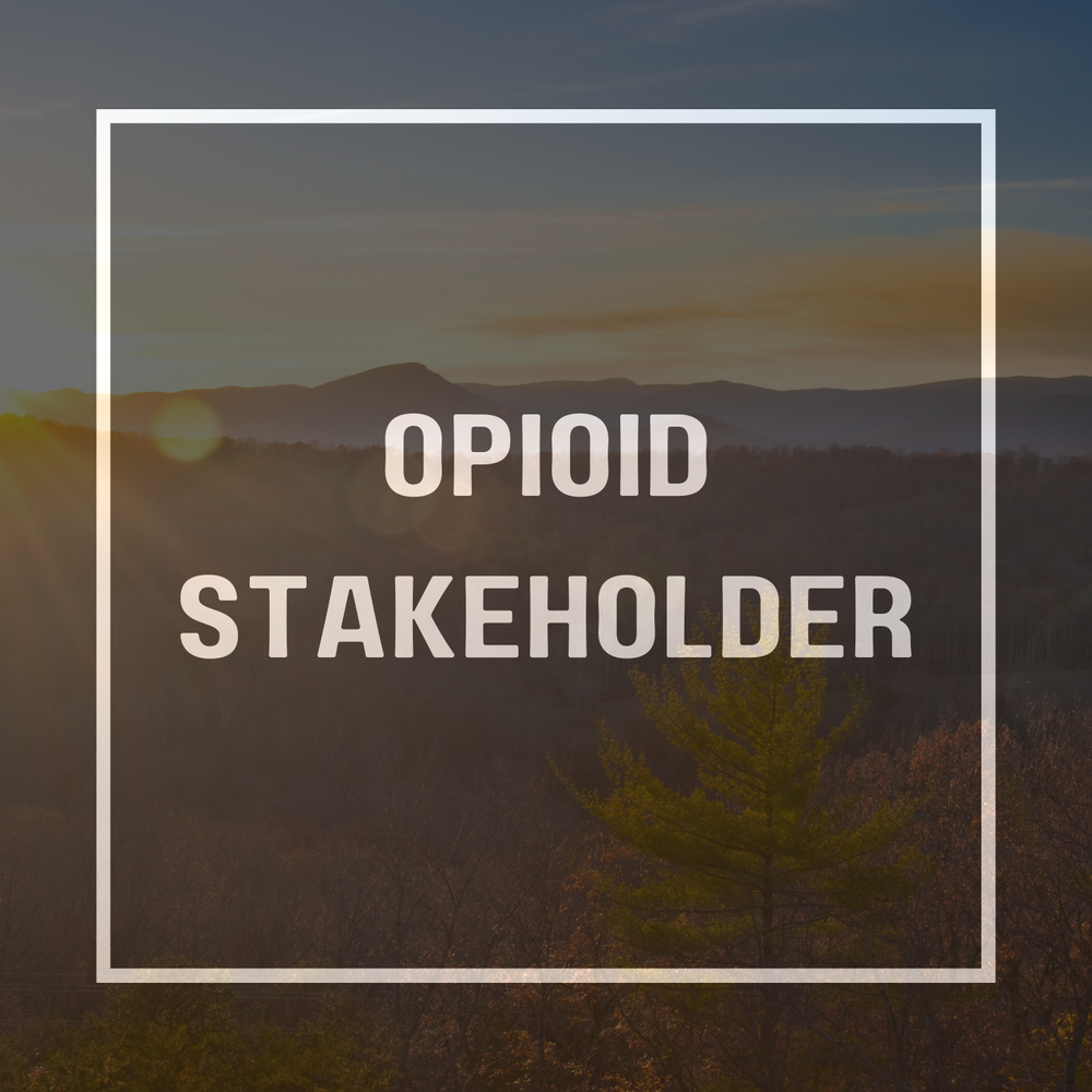 Opioid Stakeholder Committee Meeting