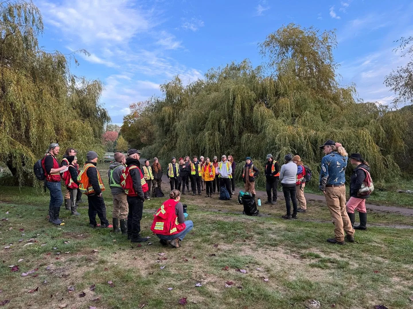 Last week we hosted an event with @bcitsoce at #troutlake 
The students helped us plant a variety of native wetland plants to increase the ecological diversity at the site. We have been restoring this area for the past 7 years and it’s looking