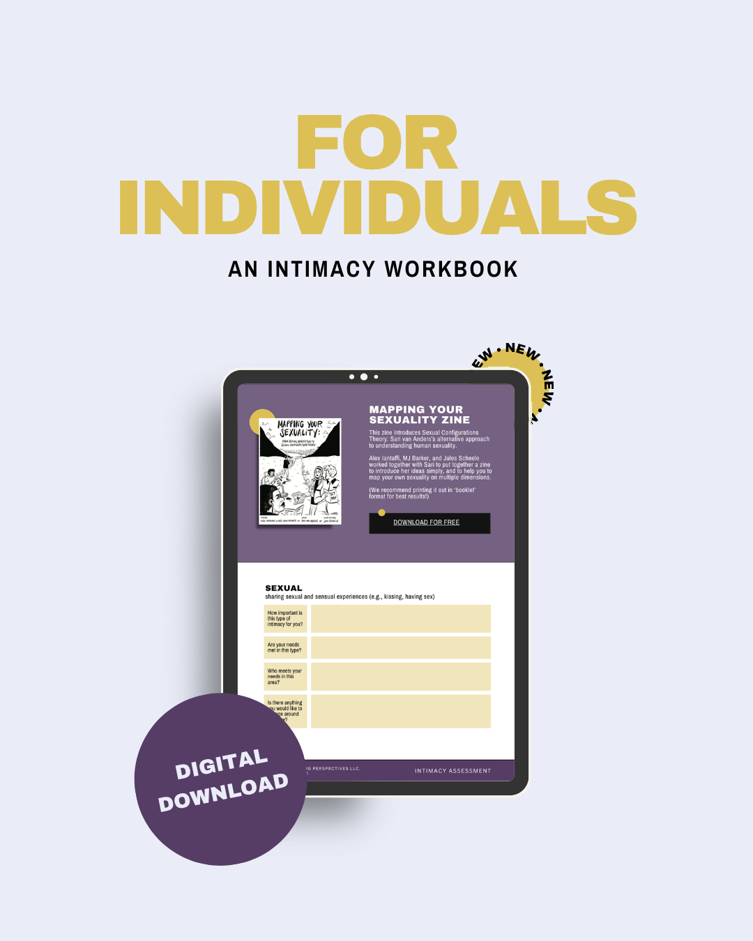 Intimacy Assessment Workbook — Individual License