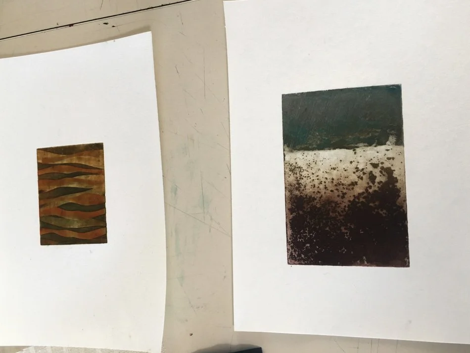Copper sulphate etching