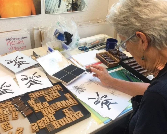 Di Harries open studio