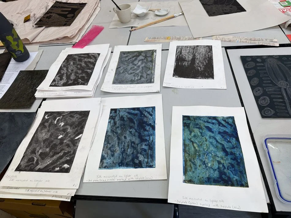Silk Mezzotint