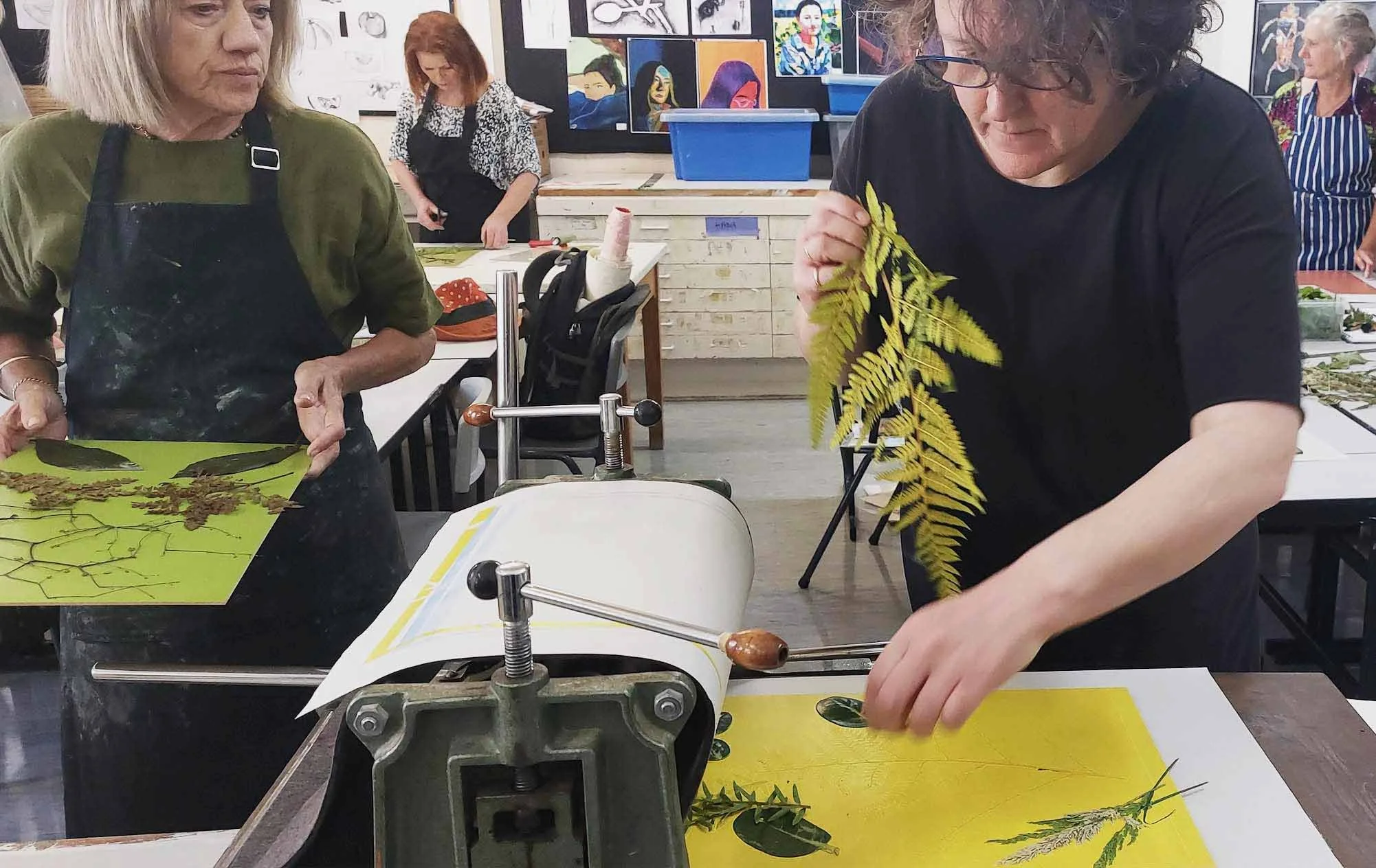 'A' Maori Approach to Printmaking