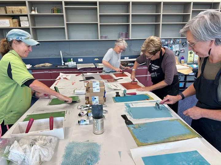 Wax Collagraph workshop