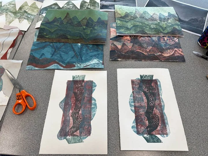 Wax Collagraph workshop