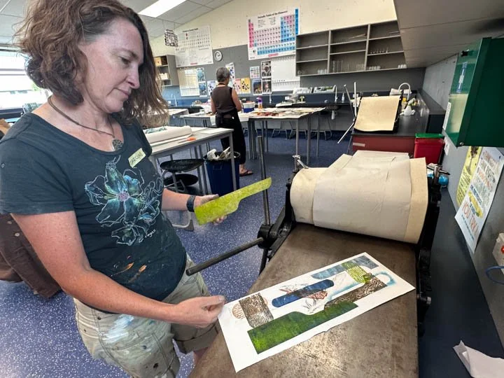 Wax Collagraph workshop