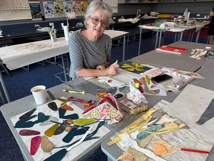 Wax Collagraph workshop