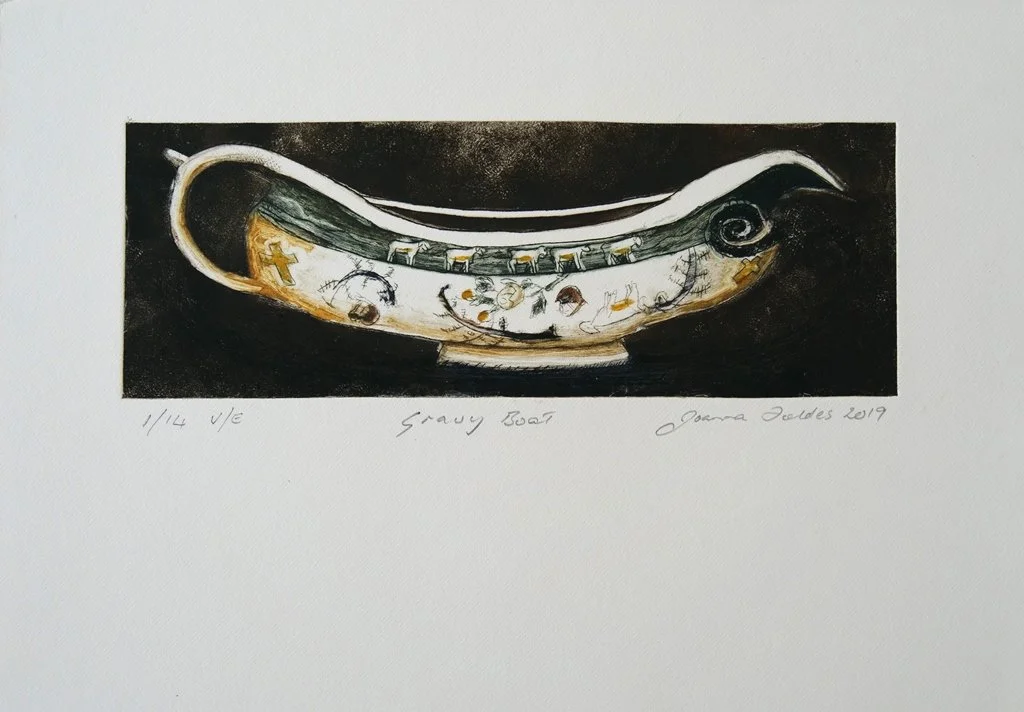 Joanna Fieldes - Gravy Boat - Monoprint