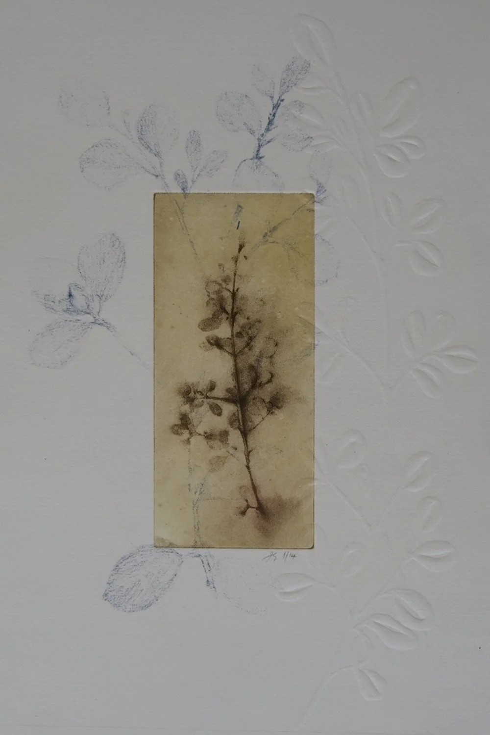 Jude Gordon - Trinity - Lino solar emboss