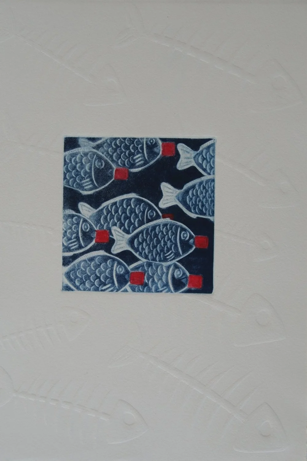 Bridget Burnett - Extinction? Rubbish! - Mezzotint