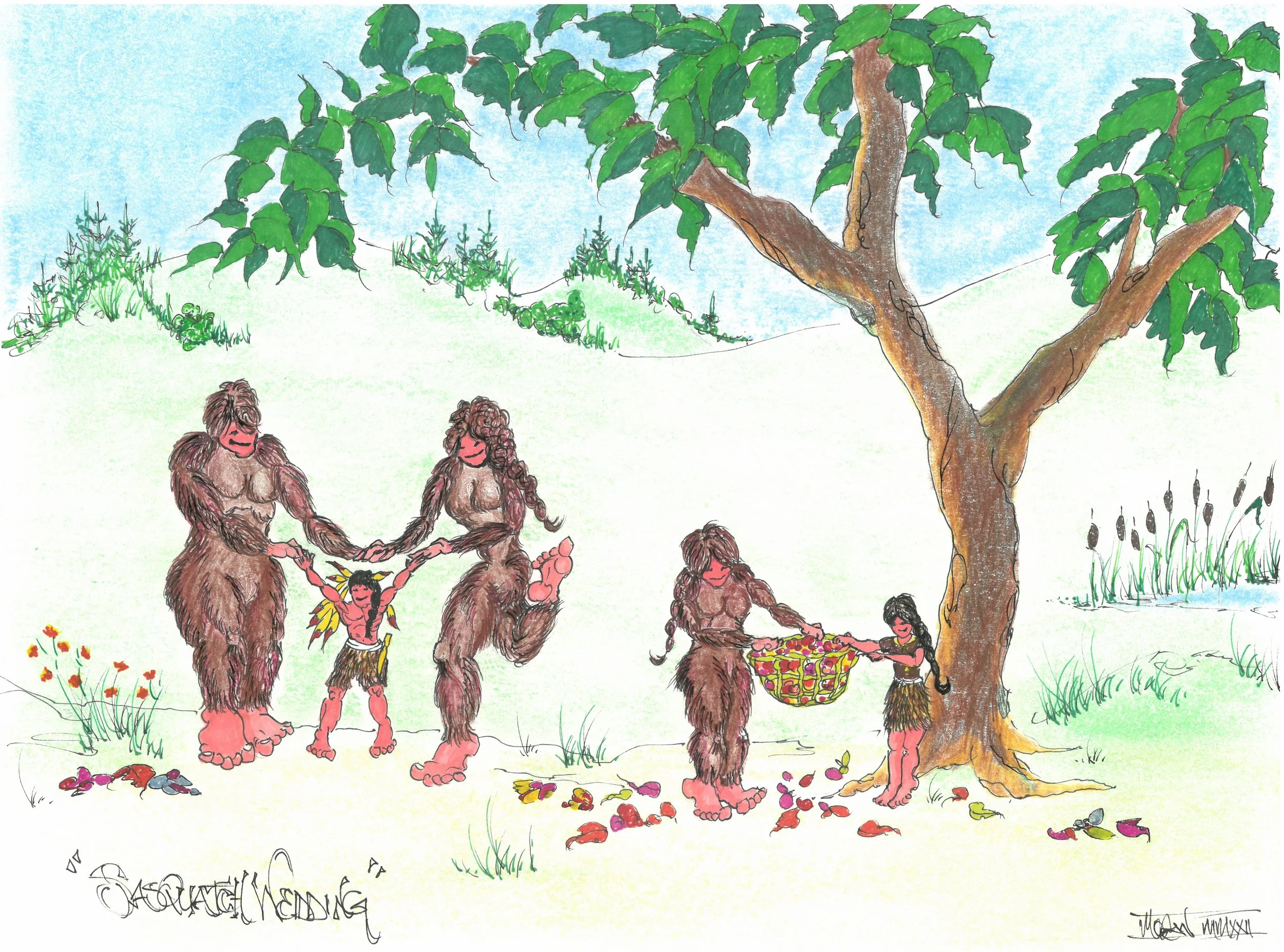 Sasquatch Wedding (1 of 2)
