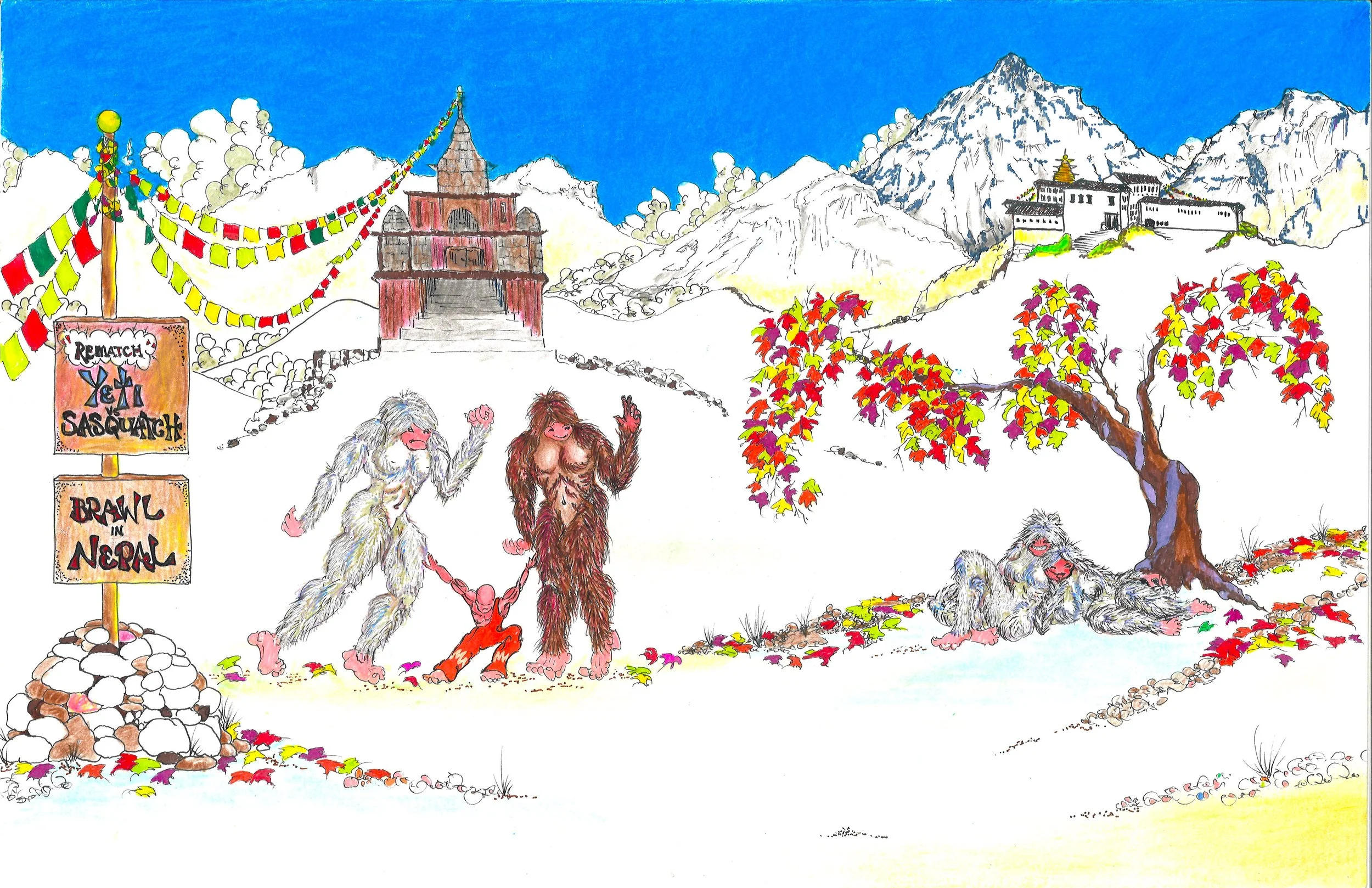 Brawl in Nepal Series  (1 of 3)