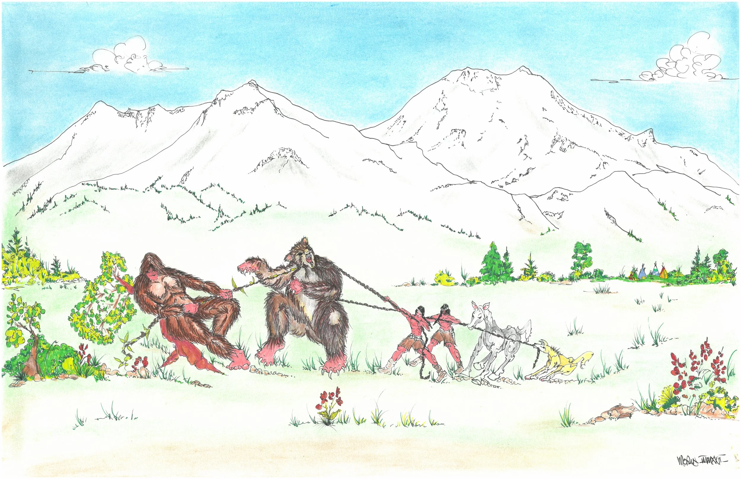 Grizzly Roundup at Mt. Shasta