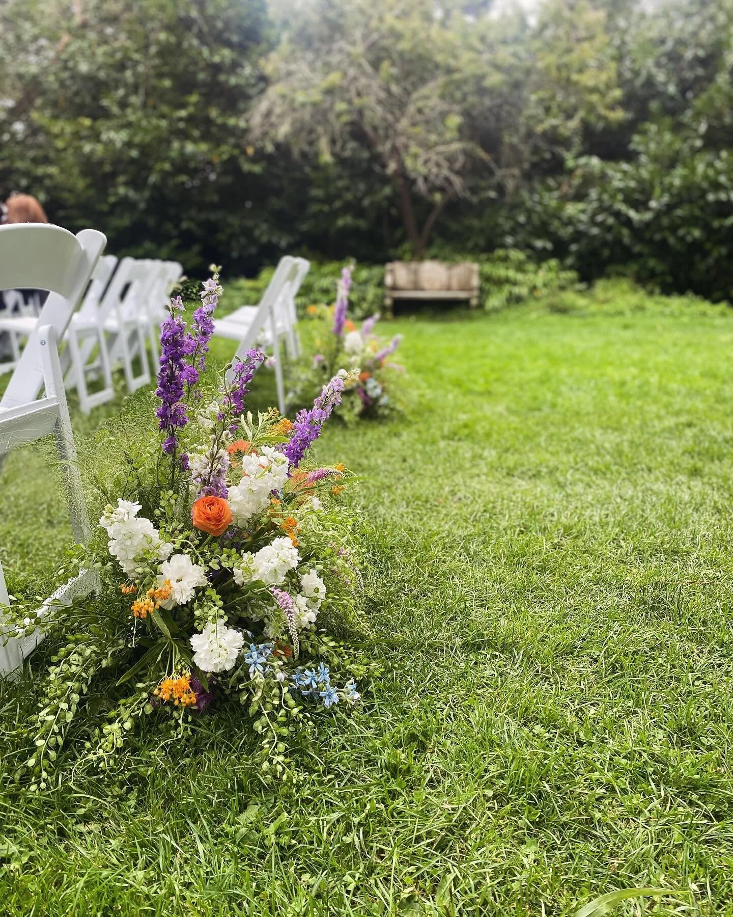A September garden party in the heart of SF 💐💐 #sfwedding #citywedding