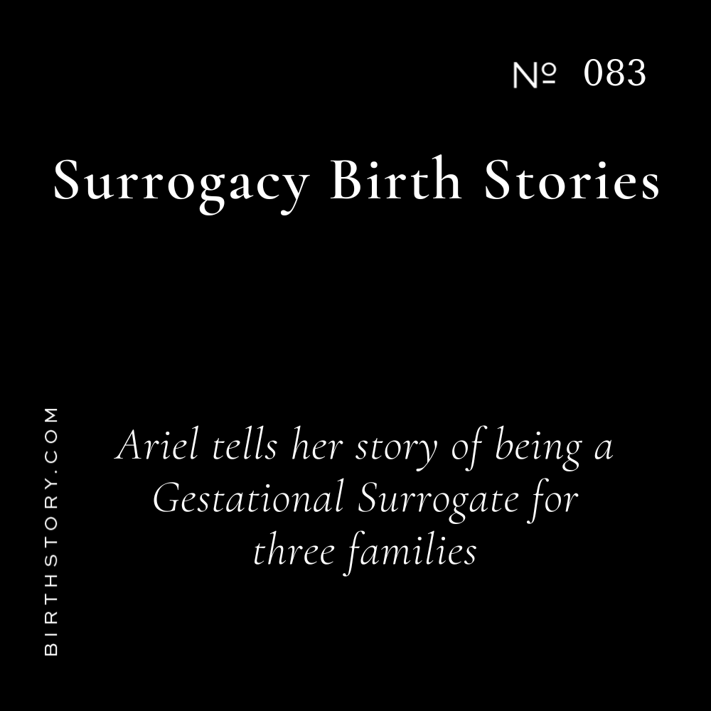 83 Surrogacy Birth Stories (VBAC and Csections) with Ariel Taylor of Carried with Love IG