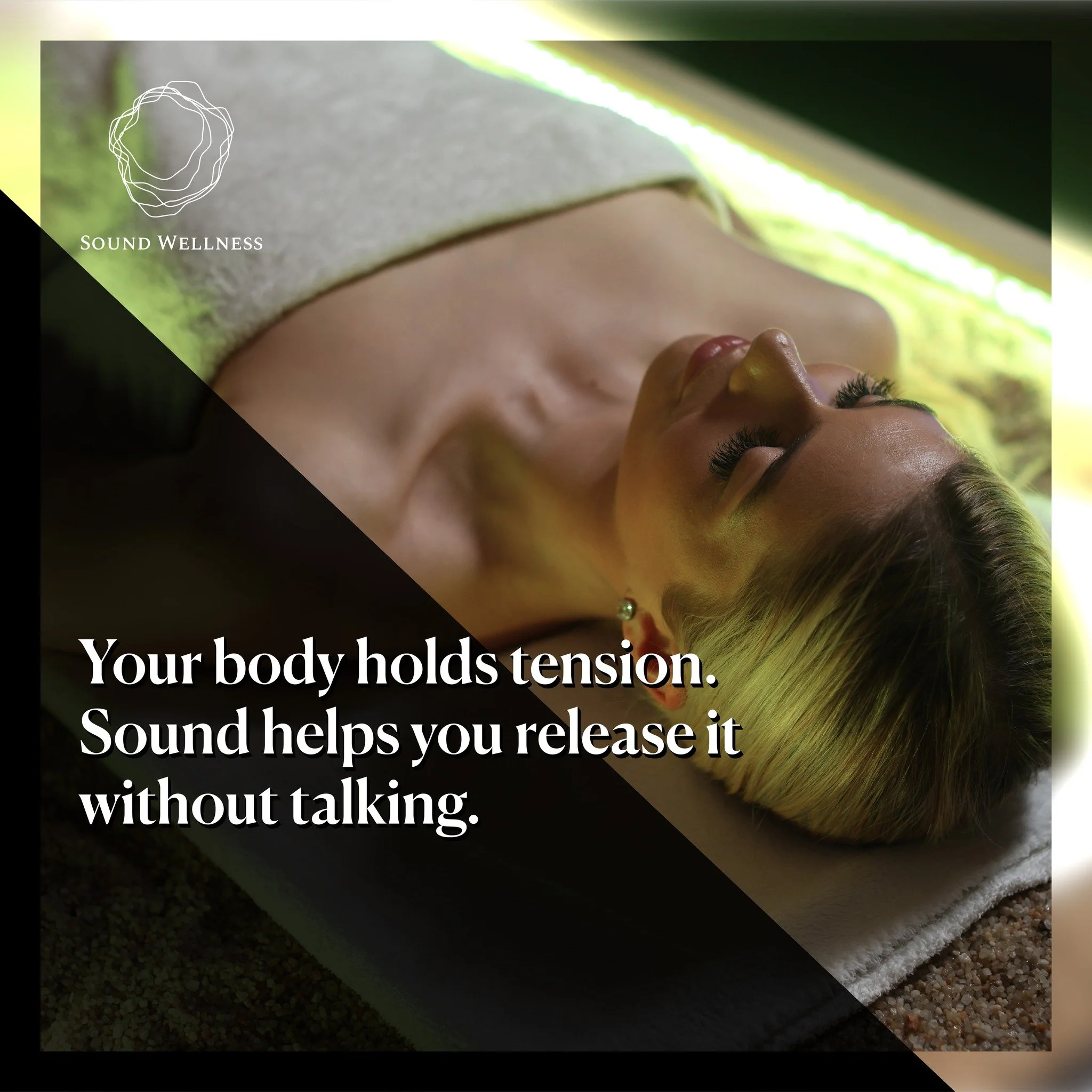 Not everything needs to be processed in words.

Our clients come to lie down, receive, and let go no pressure to explain, no performance.
Just healing frequencies doing their work.

✨ Let your body exhale with a sound bath on heated quartz crystal be