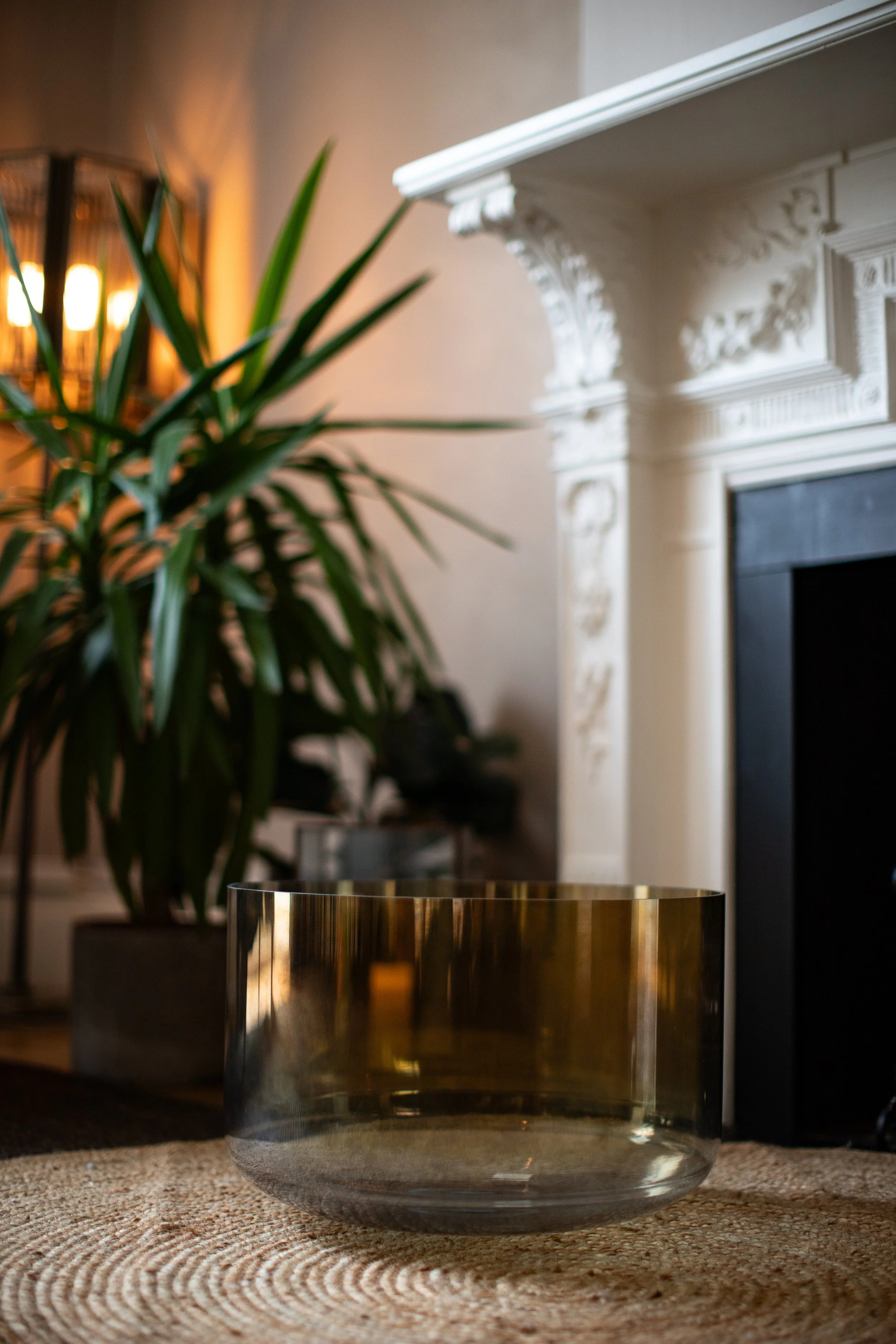 18F#+40 Supergrade Bowl Smokey Quartz Androgynous Indium (base)