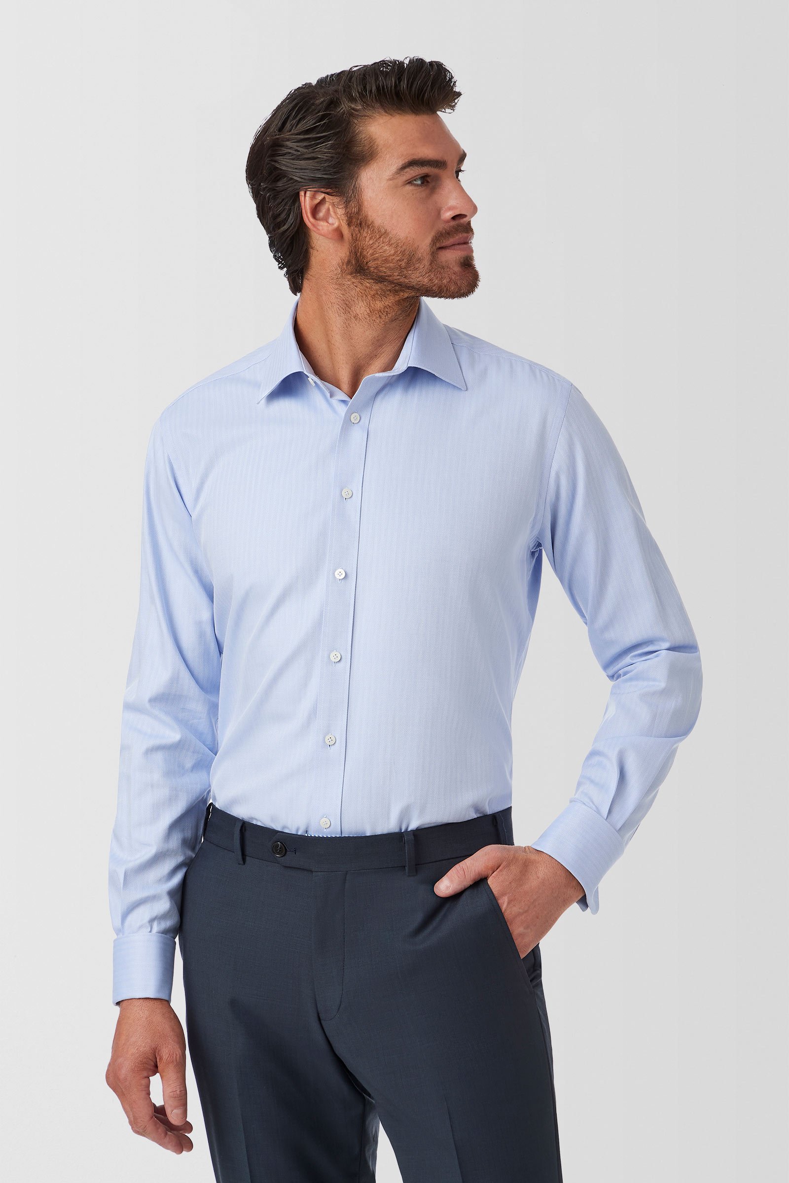  Leader  Shirt  
 FDV490 Light Blue 