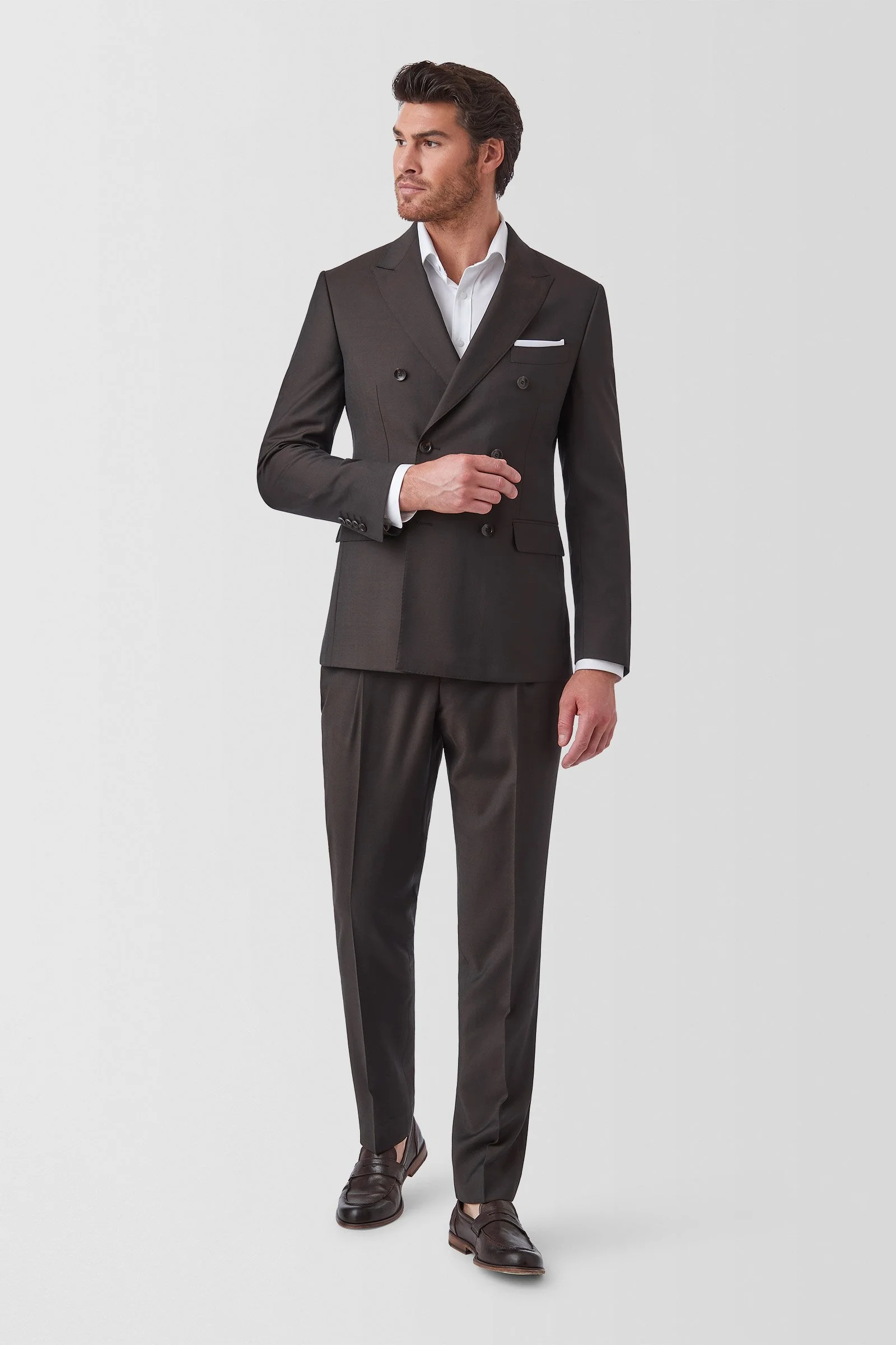  Brigadier Jacket  
 FJW816 Chocolate 