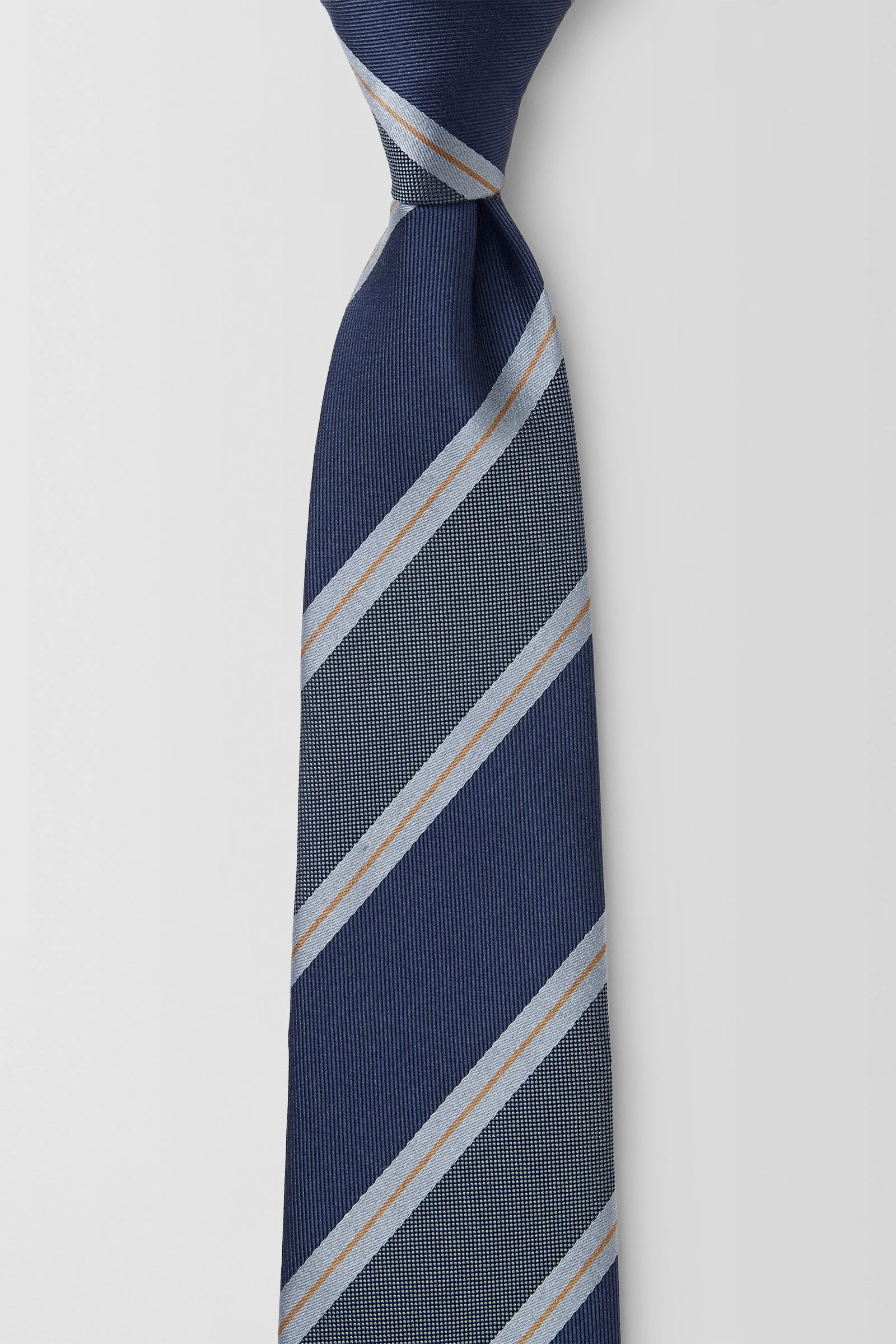  Triple Stripe 7.5CM Tie  
 PJAV100002 Steel 