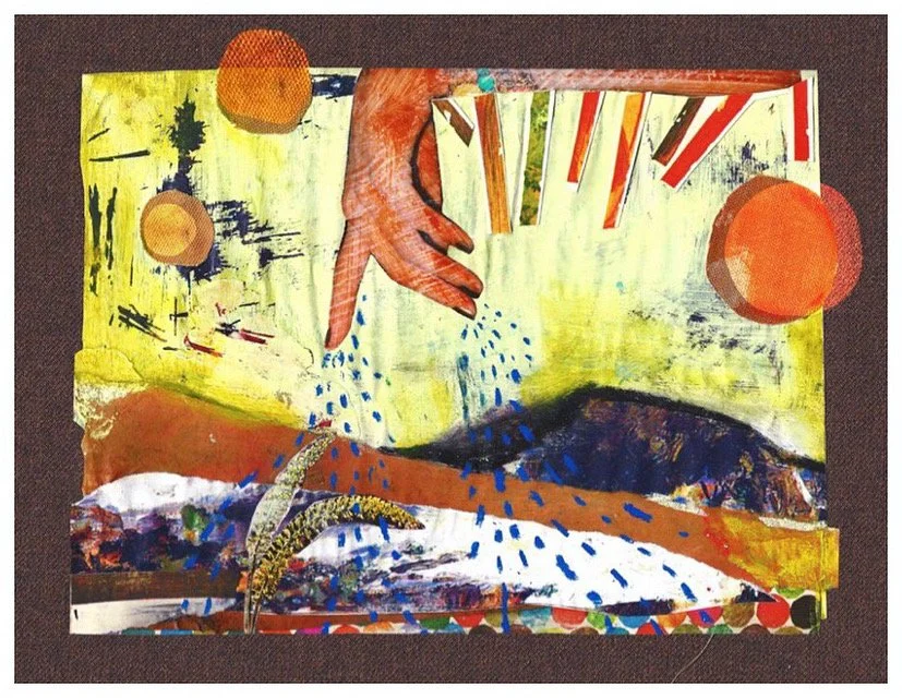 Feed Me, Mixed media, 11” x 8.5”, 2023