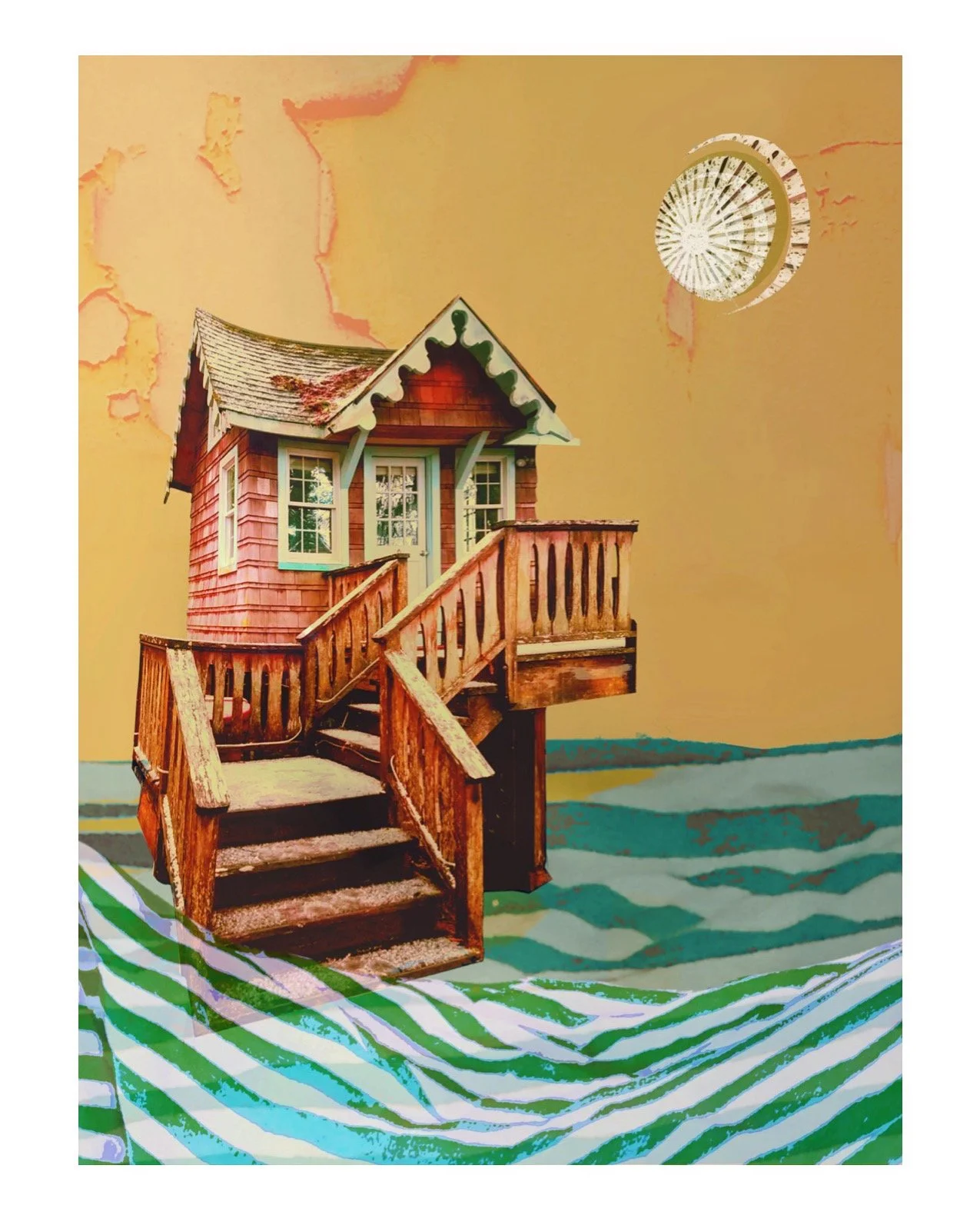 Lost at Sea, Digital, 8.5” x 11”, 2023