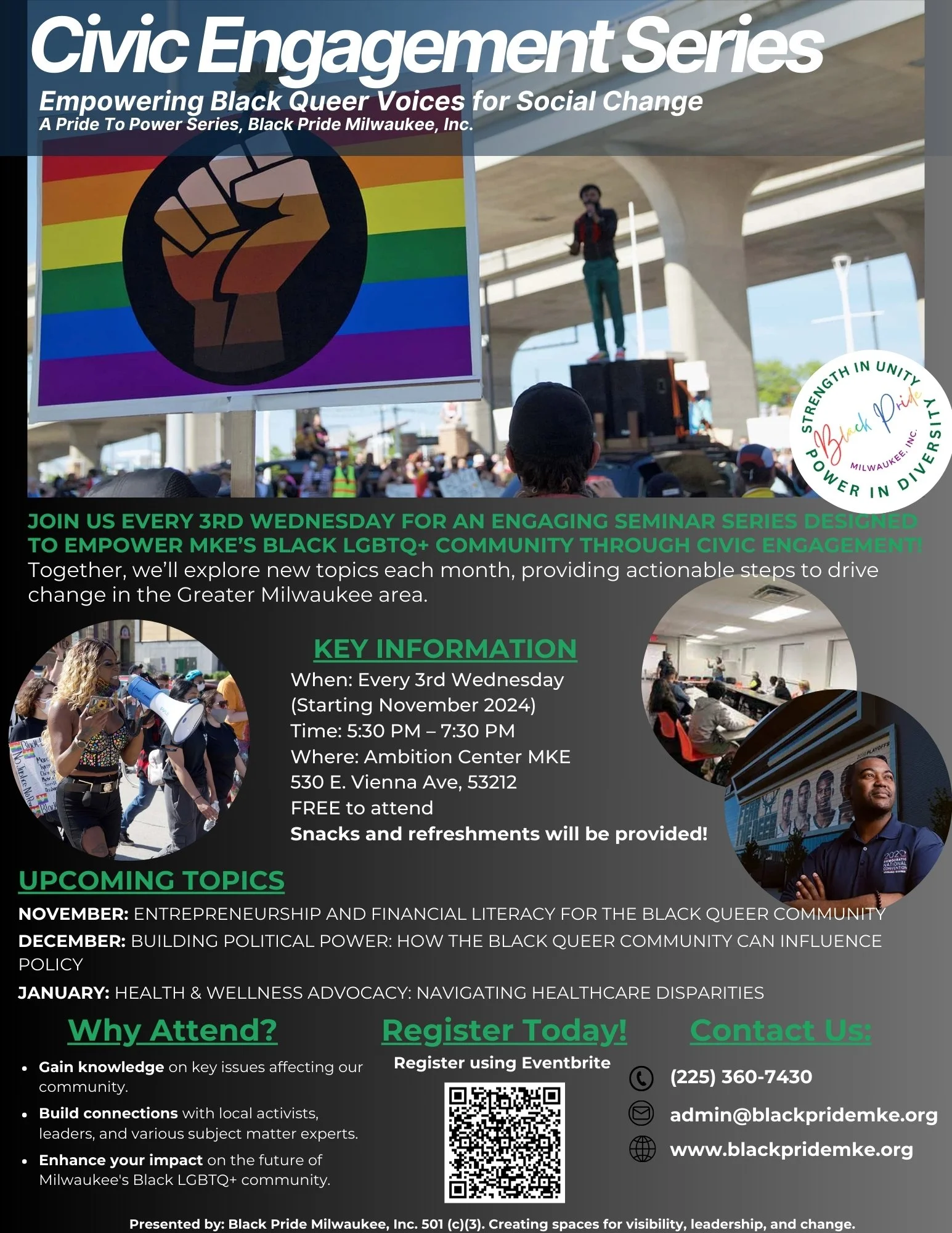 Pride To Power — Black Pride MKE, Inc. | Empowering Milwaukee's Black ...