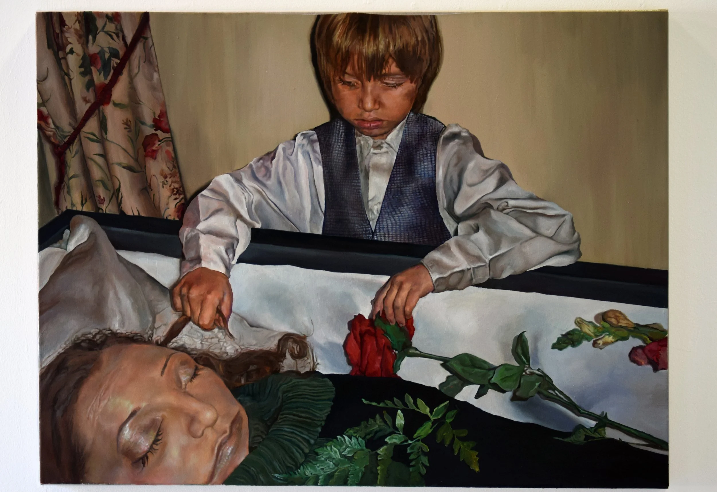 And Then One Night in Desperation 100cm by 77cm