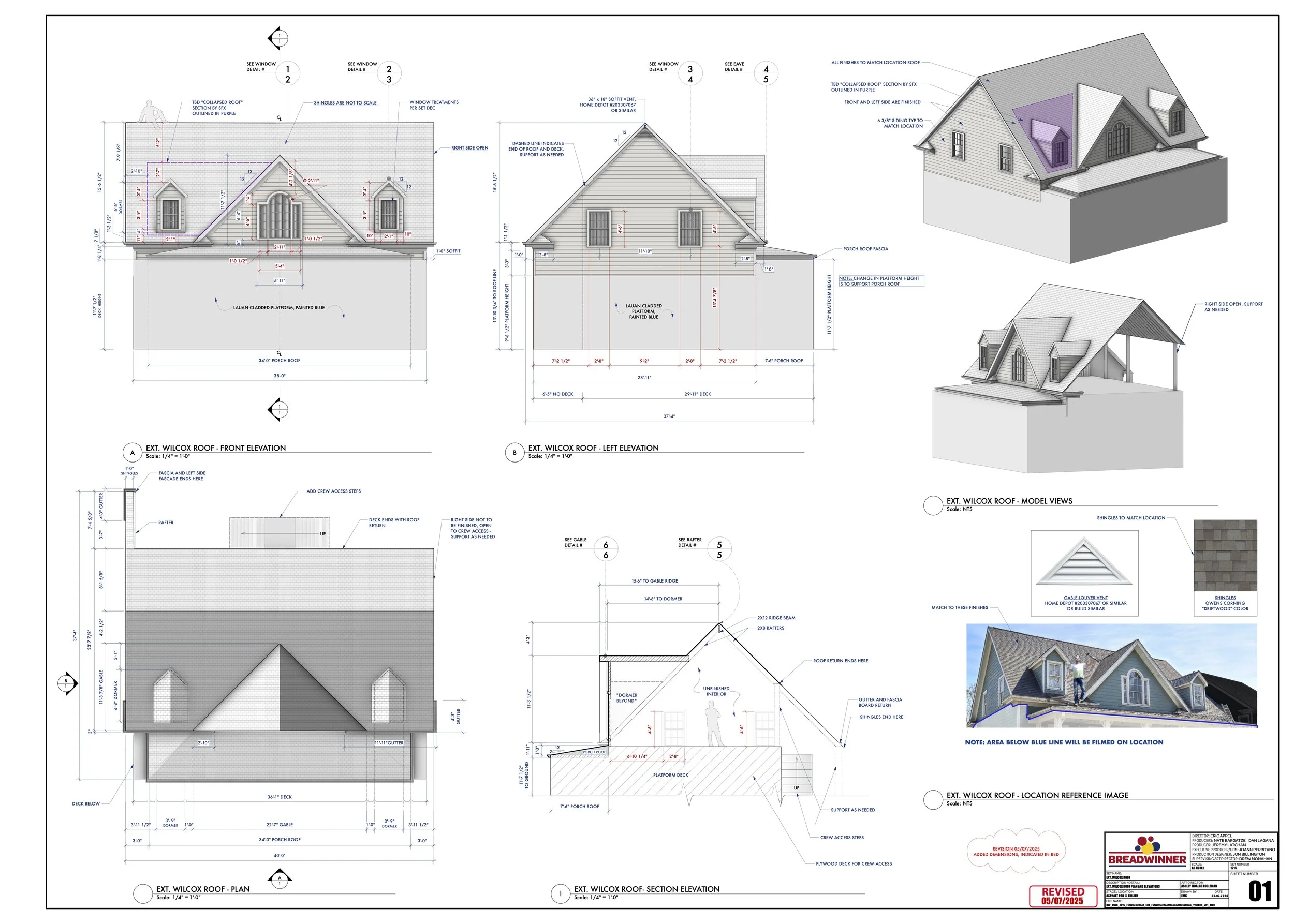 Roof Set Drafting (by Emily Kuhlmann)