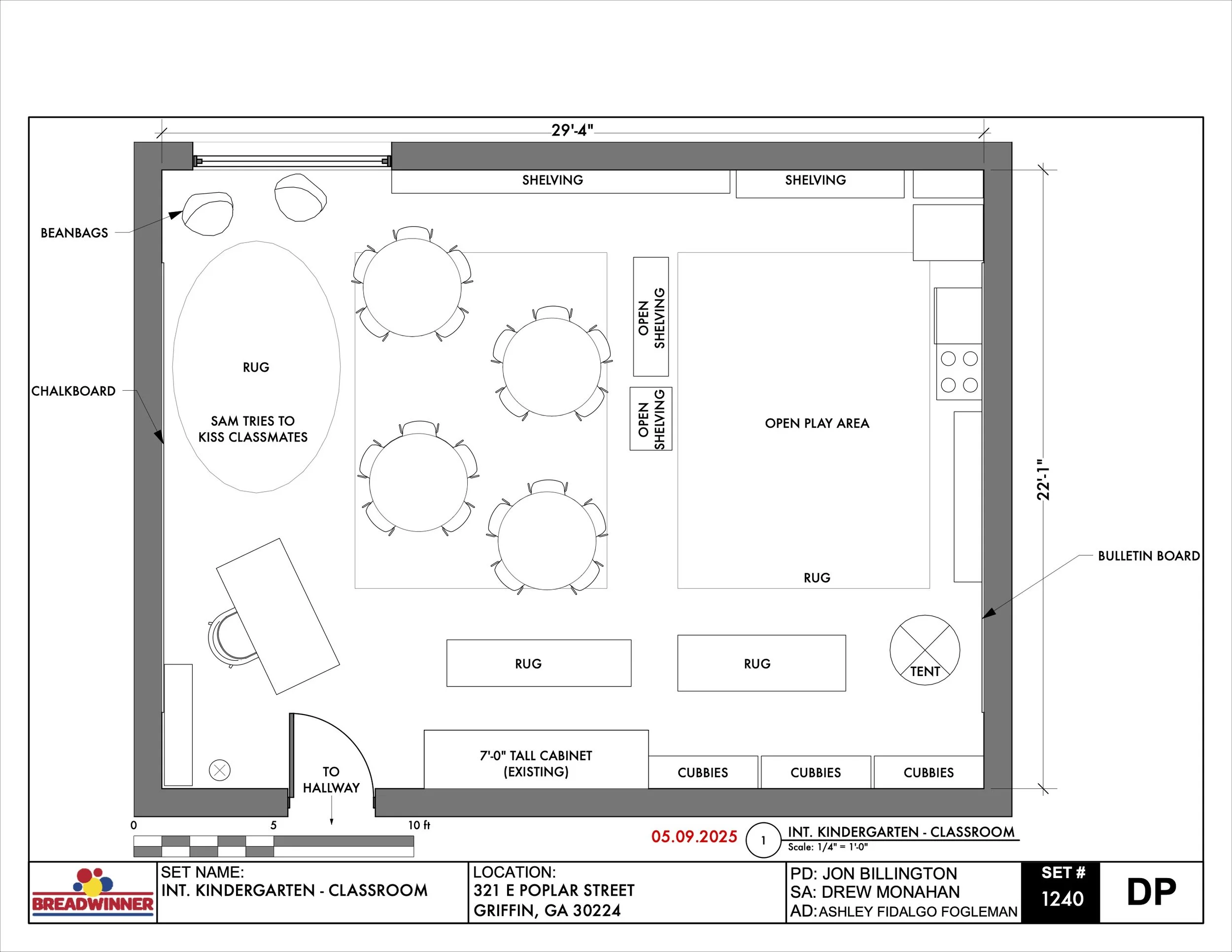 Classroom Directors Plan (drafted by Emily Kuhlmann)