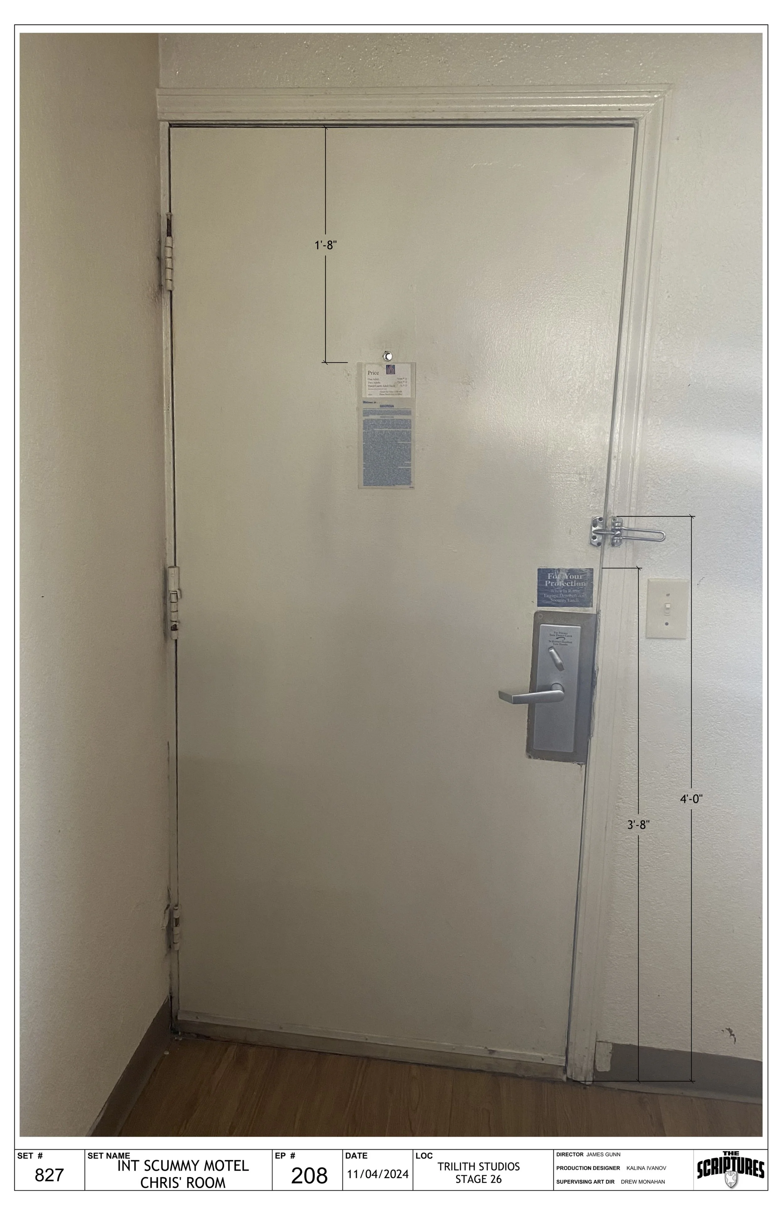 Door Hardware + Signage Placement
