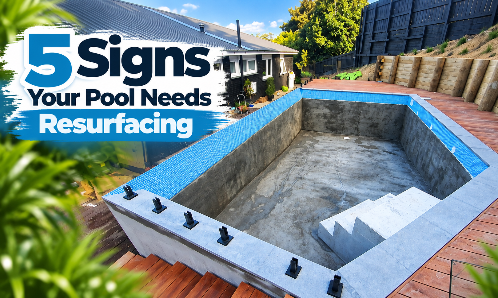 5 Signs Your Pool Needs Resurfacing (And What Your Options Are)