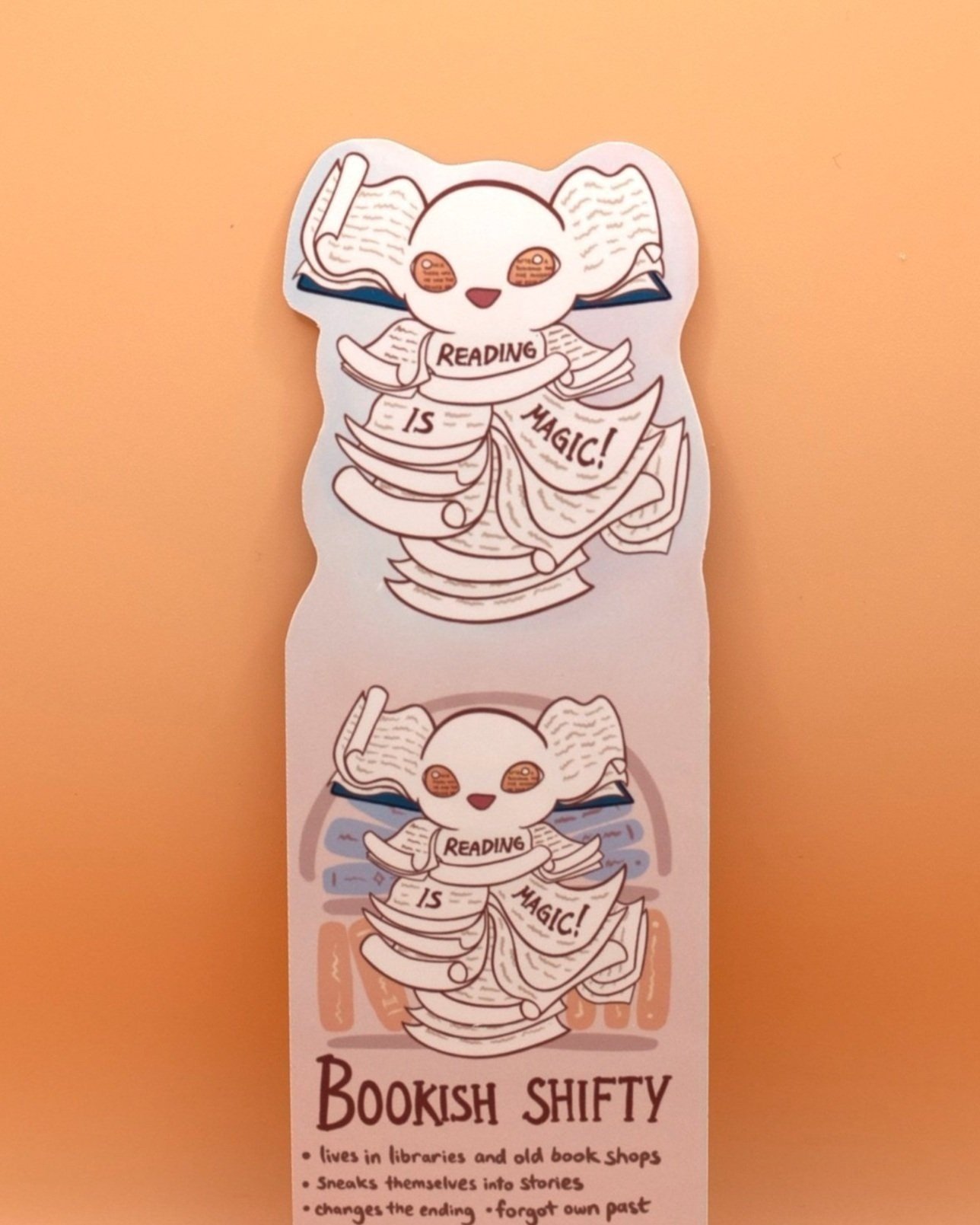 Bookish Shifty Bookmark