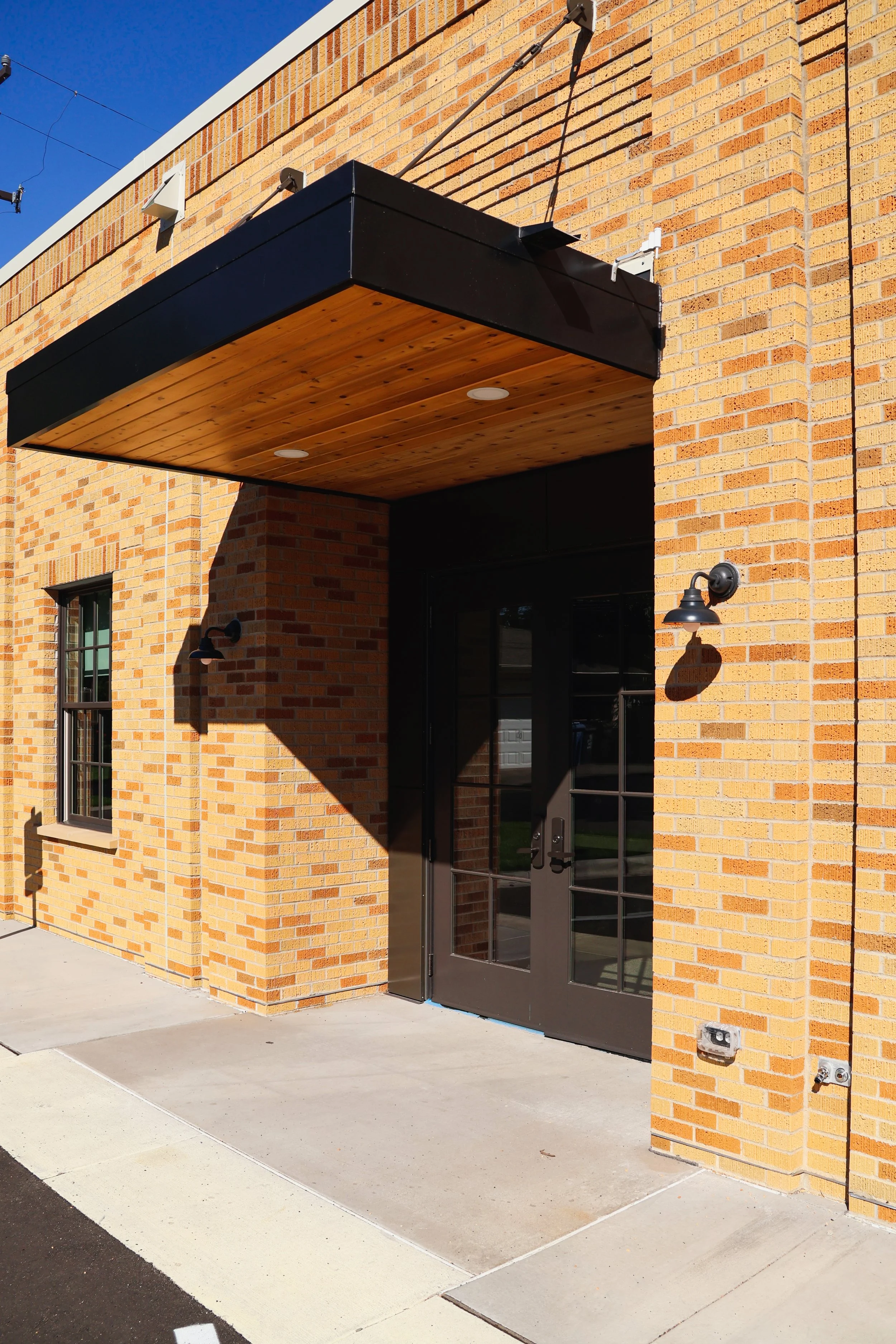 Parish Center Entrance: All Saints, Catholic Church