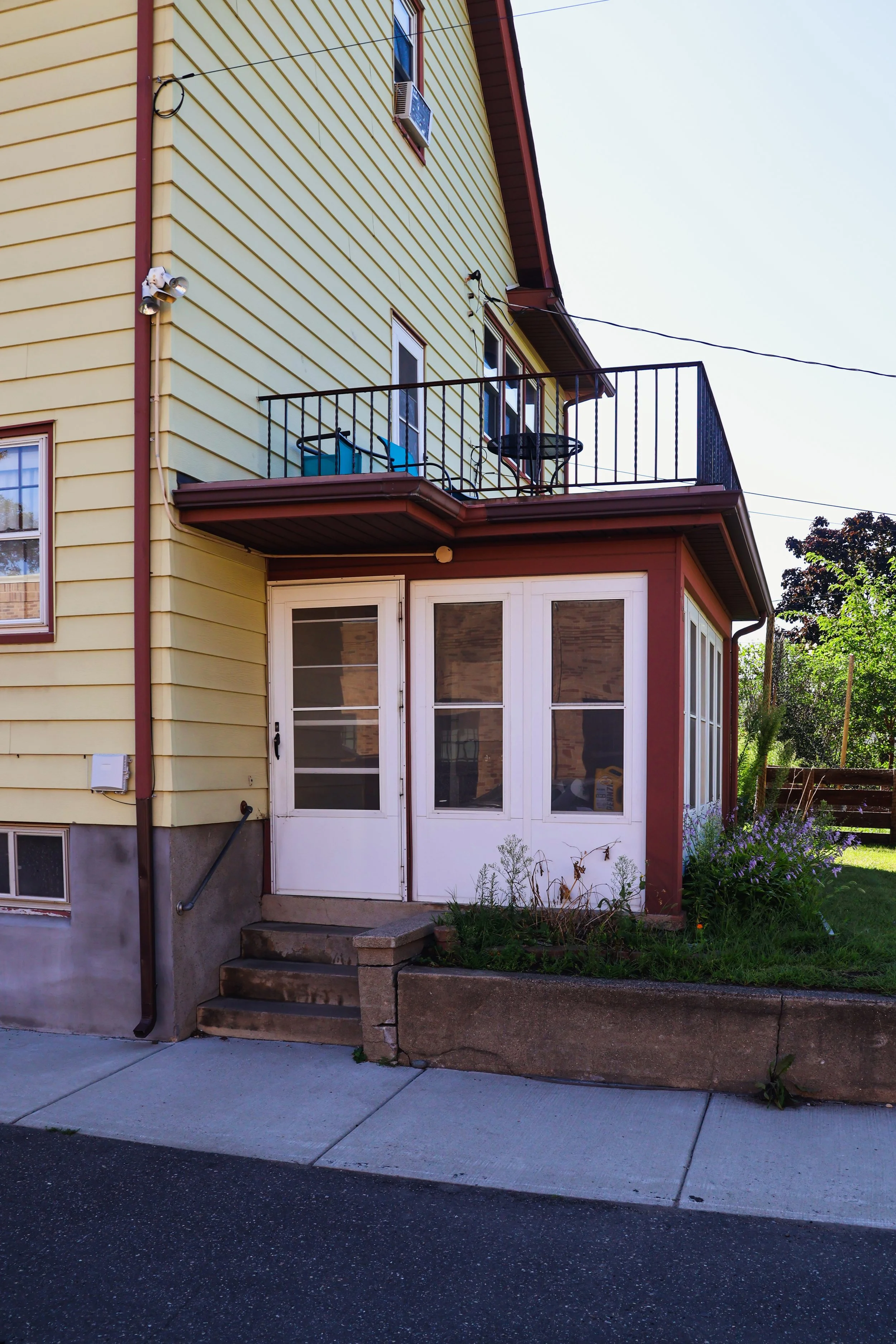 Porch of St. Joseph's House for Young Catholic Men: FSSP Minneapolis MN