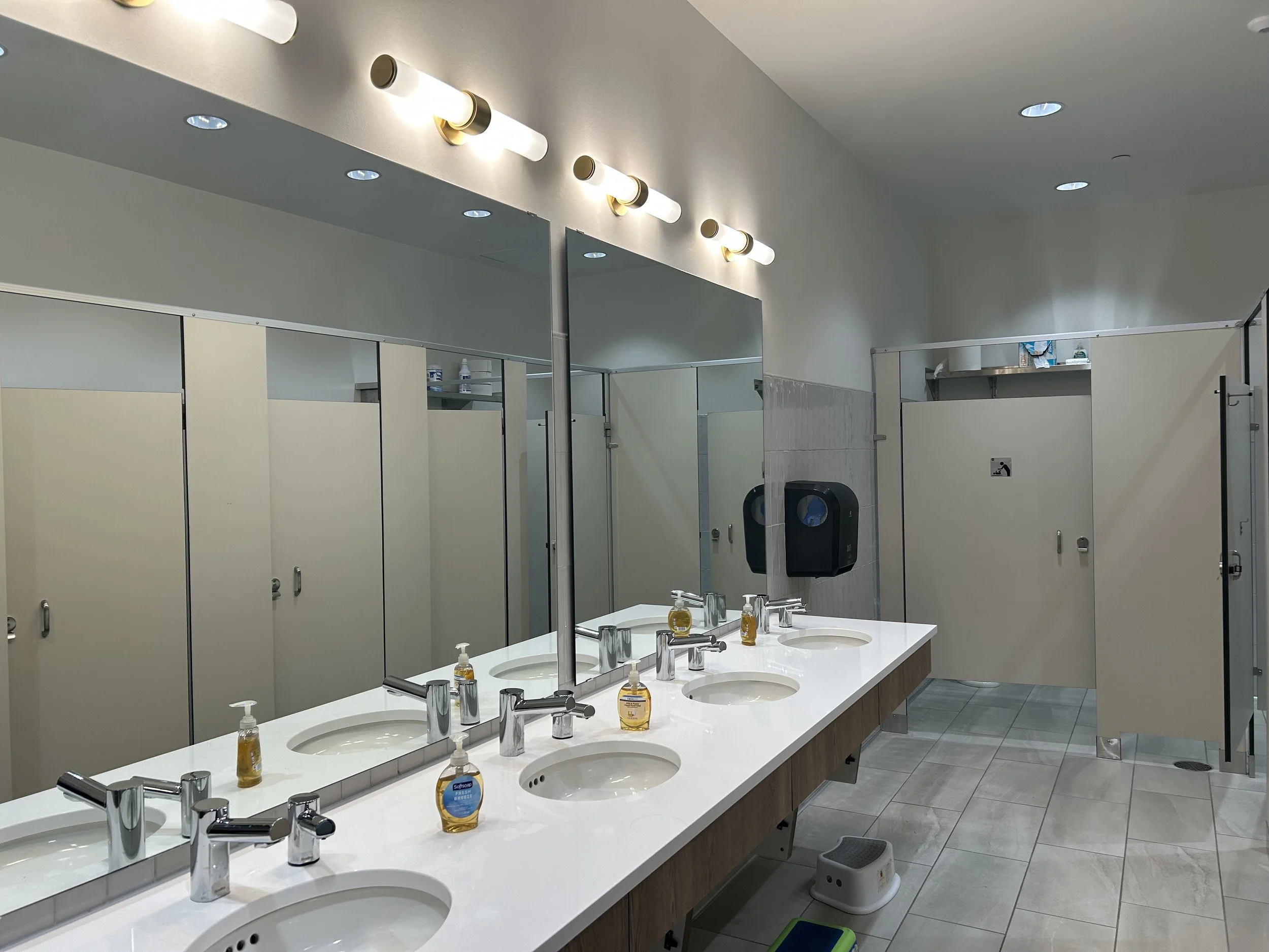 Parish Center Bathroom: All Saints, Catholic Church