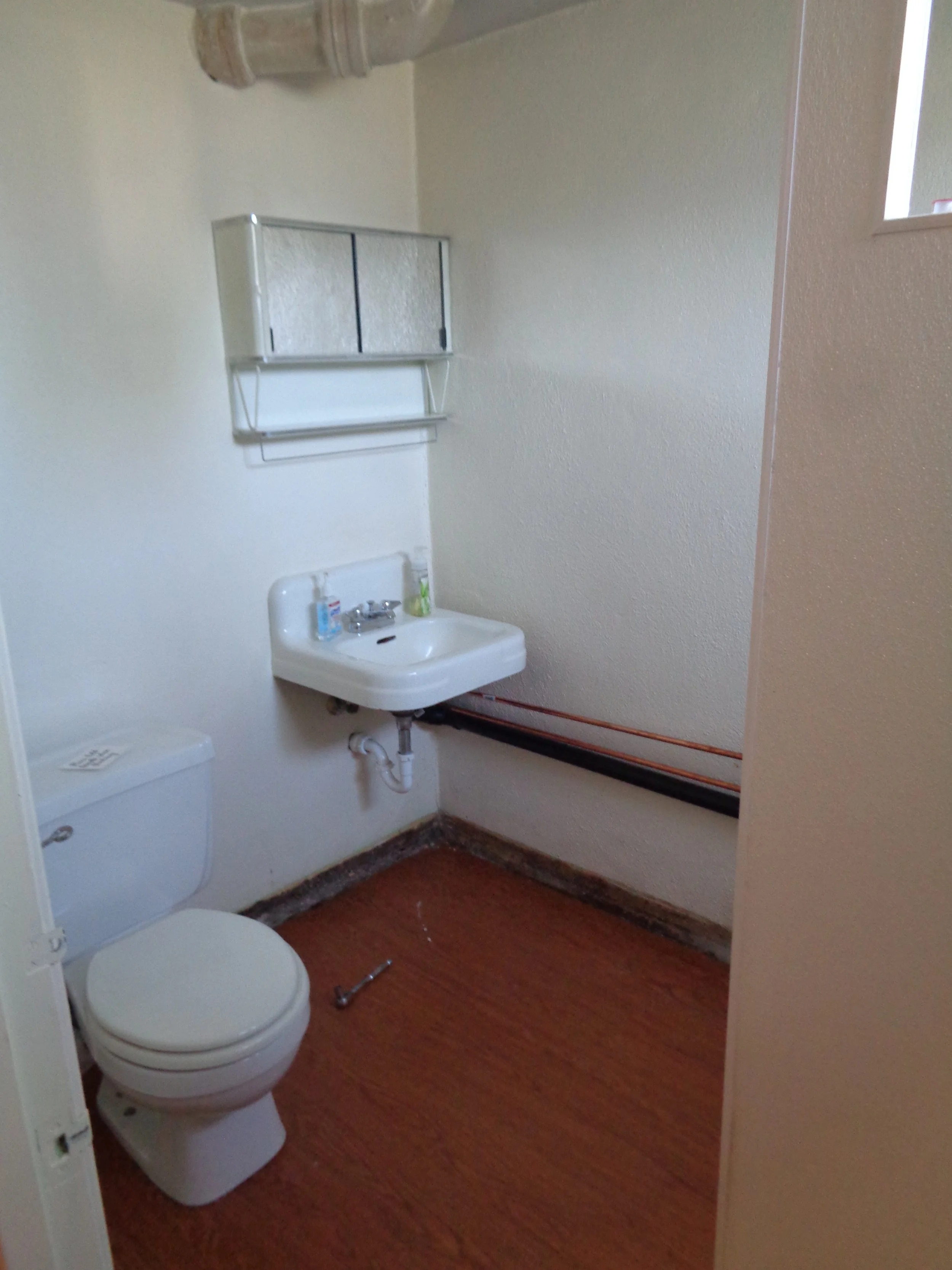 Bathroom in St. Joseph's House for Young Catholic Men: FSSP Minneapolis MN