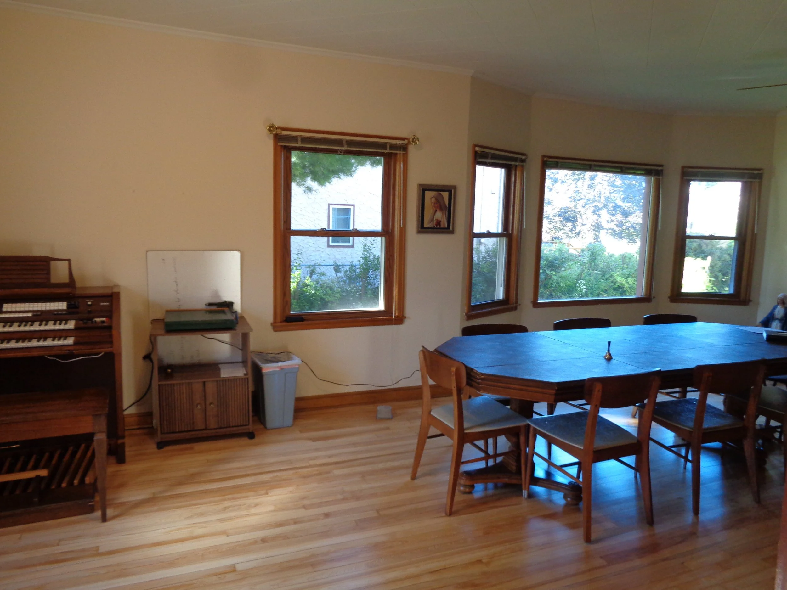 Dining Room in St. Joseph's House for Young Catholic Men: FSSP Minneapolis MN