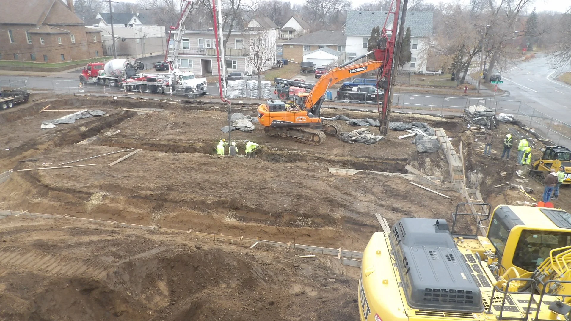 Parish Center Construction Machinery: All Saints, Catholic Church