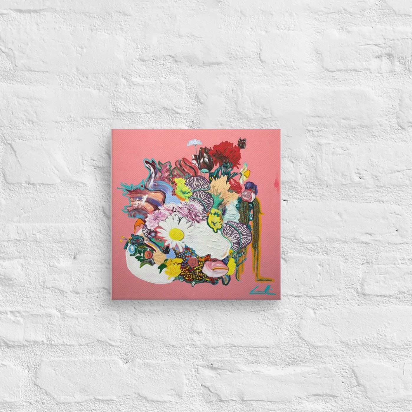 Flores de Yucatán - Canvas