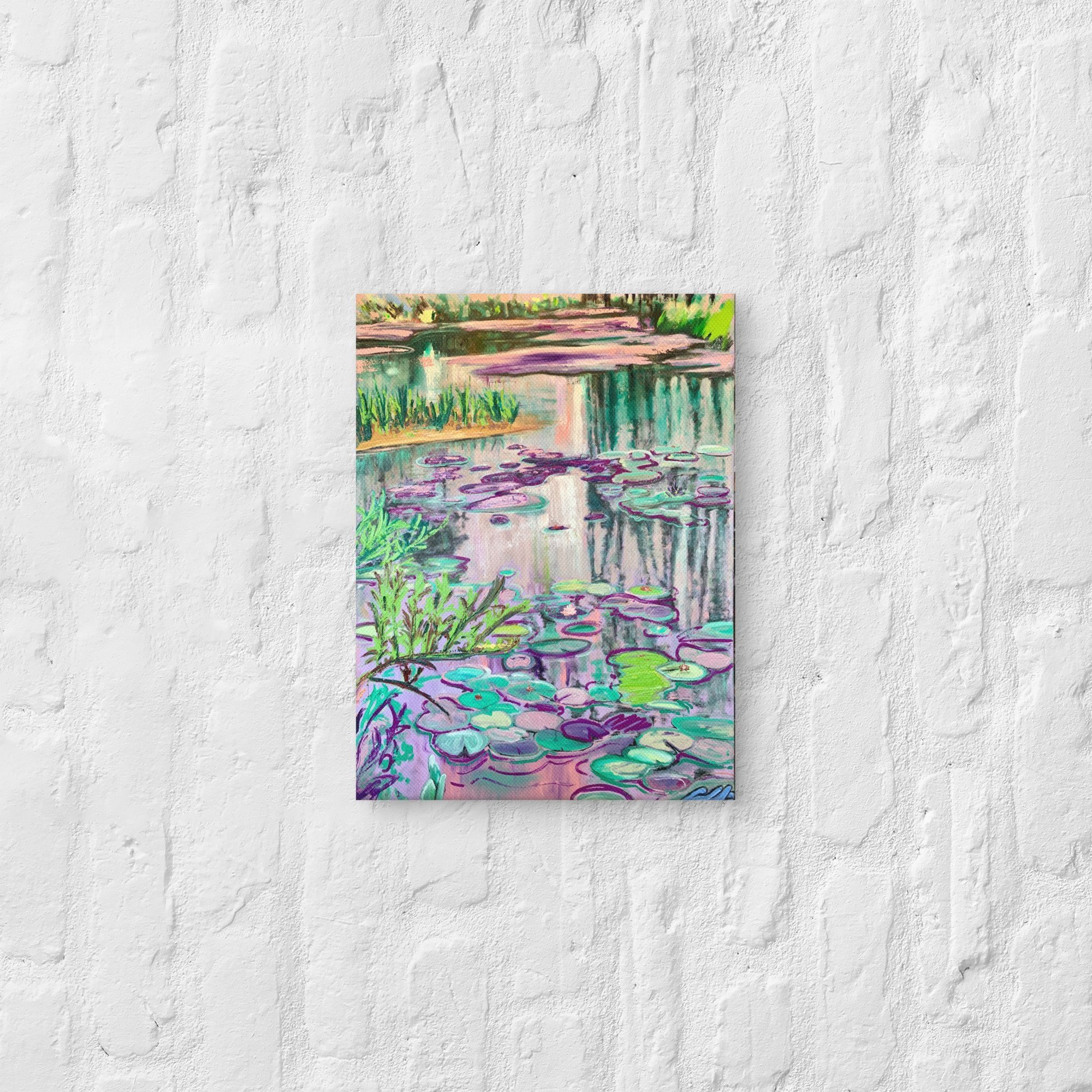Le Jardin d'Eau - Canvas