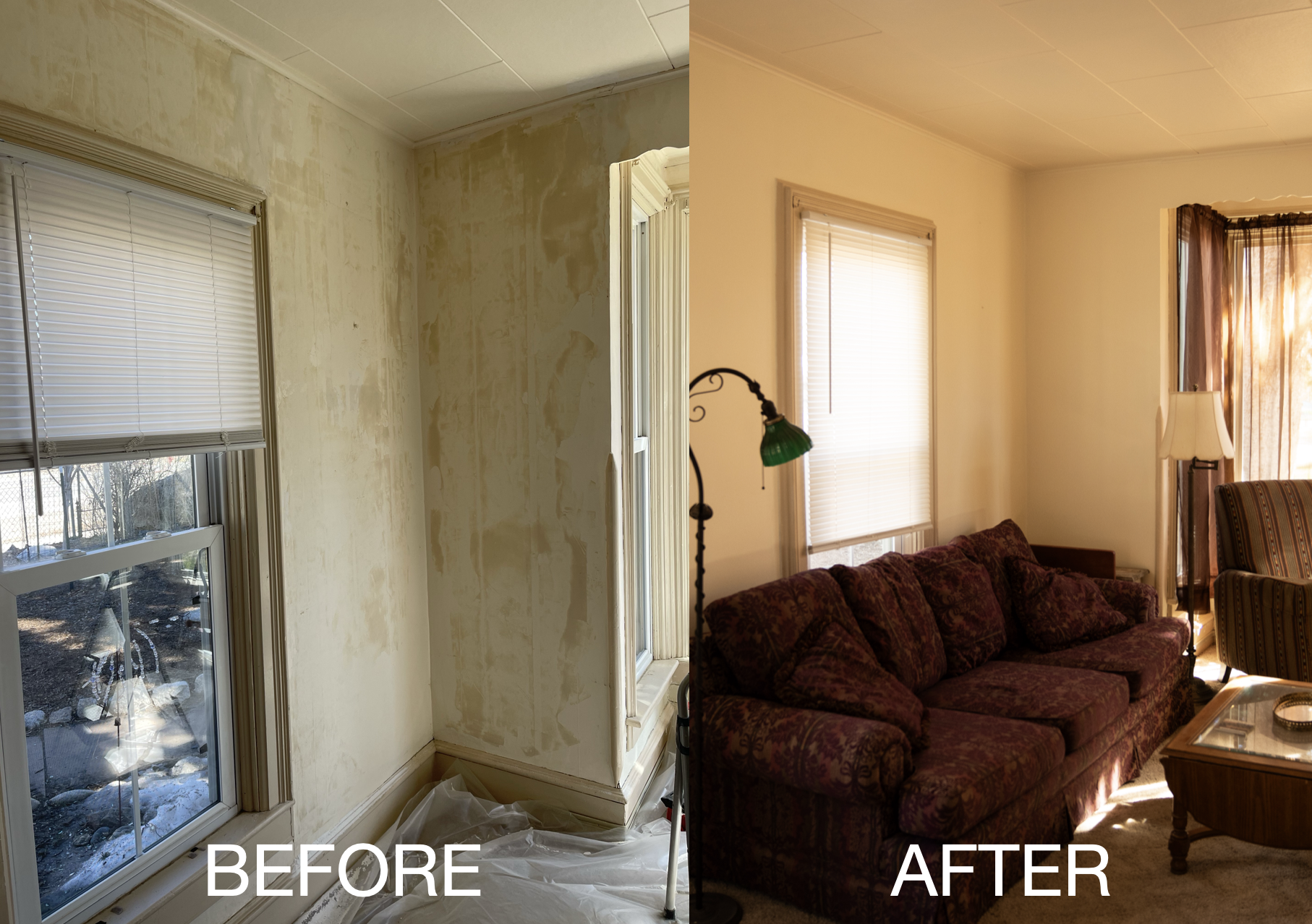 Oranssi project: dry wall repair