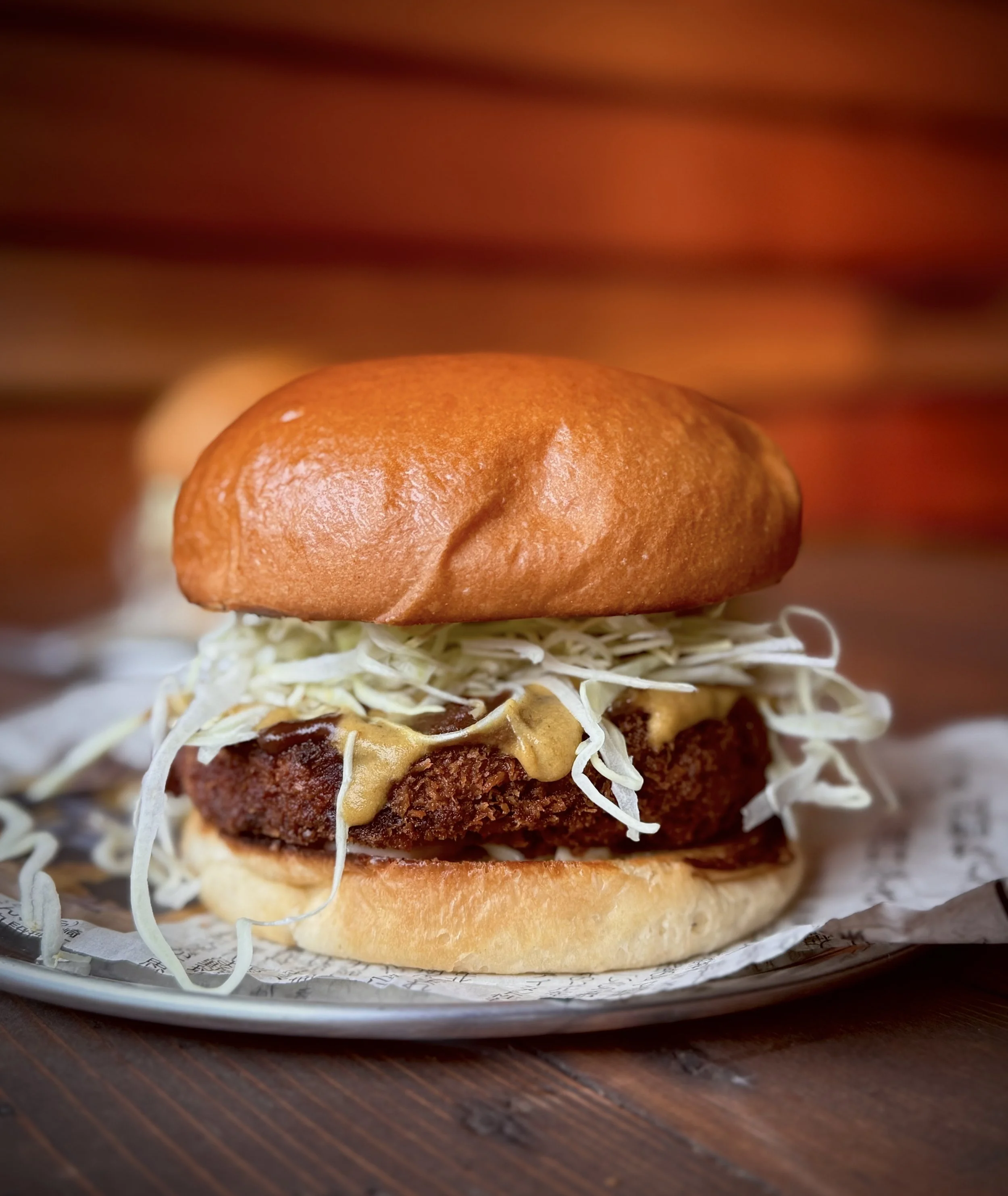 Katsu Burger by Lilly Trewartha