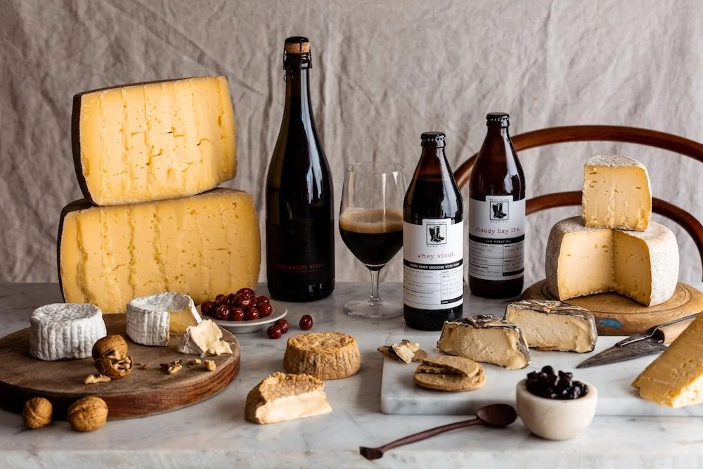 Bruny island cheeses and beers