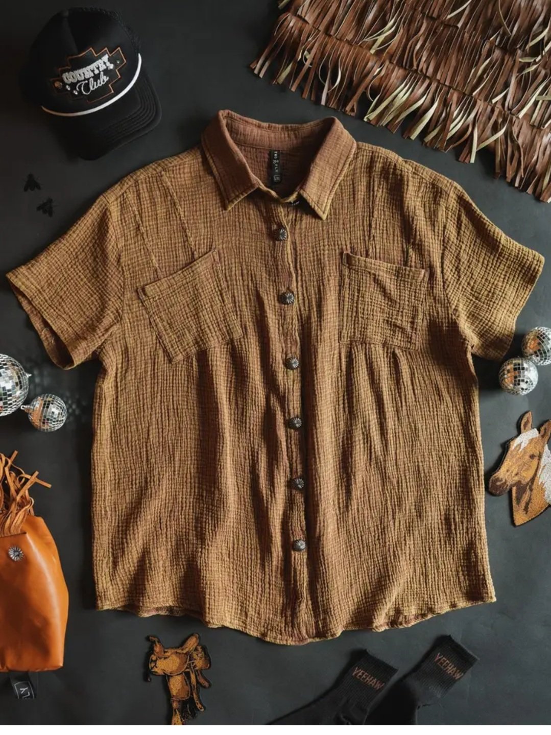 2FLY BUTTON-DOWN WOMEN'S SHIRT