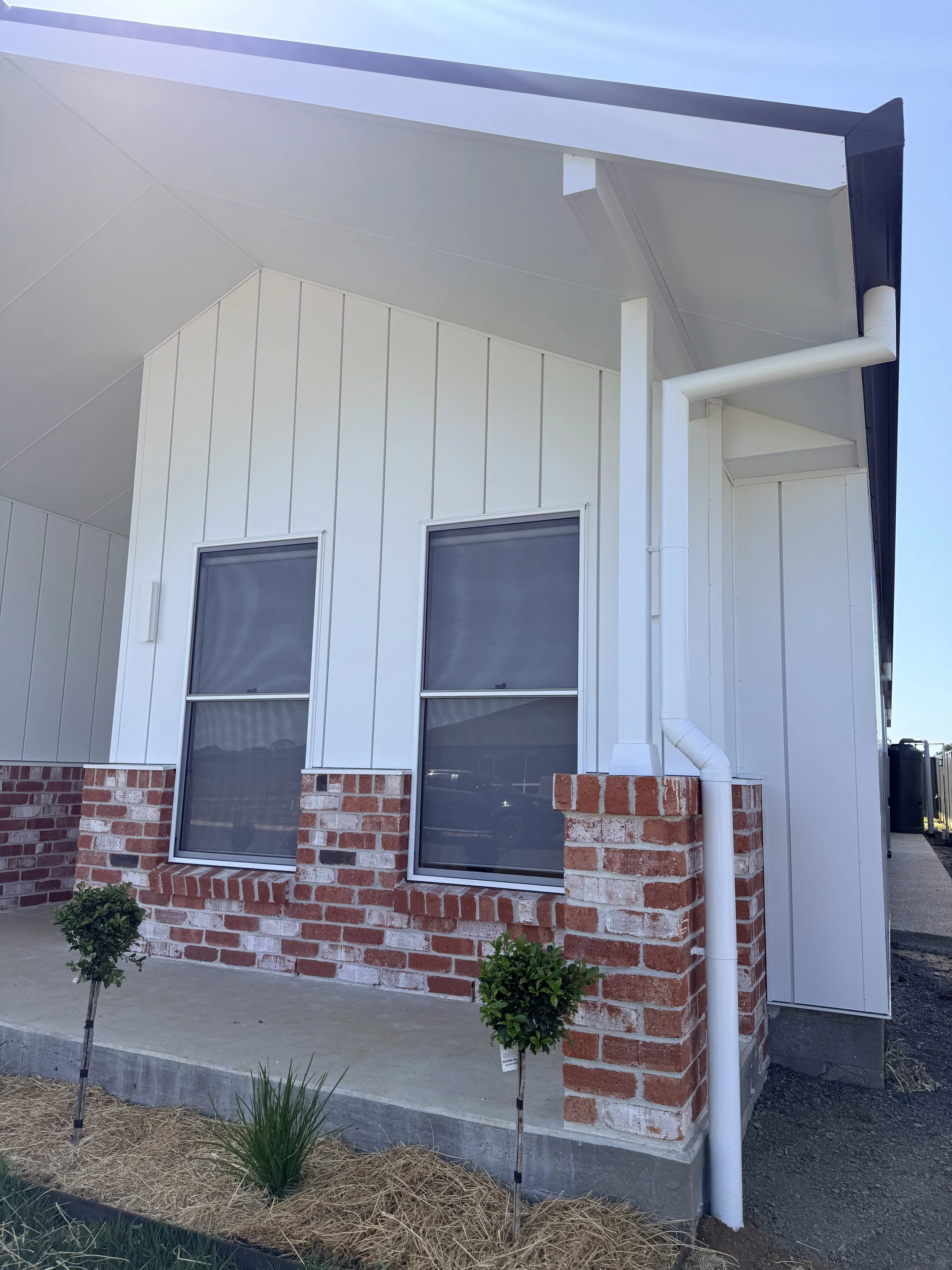 Colorbond Steel Cladding Dover White